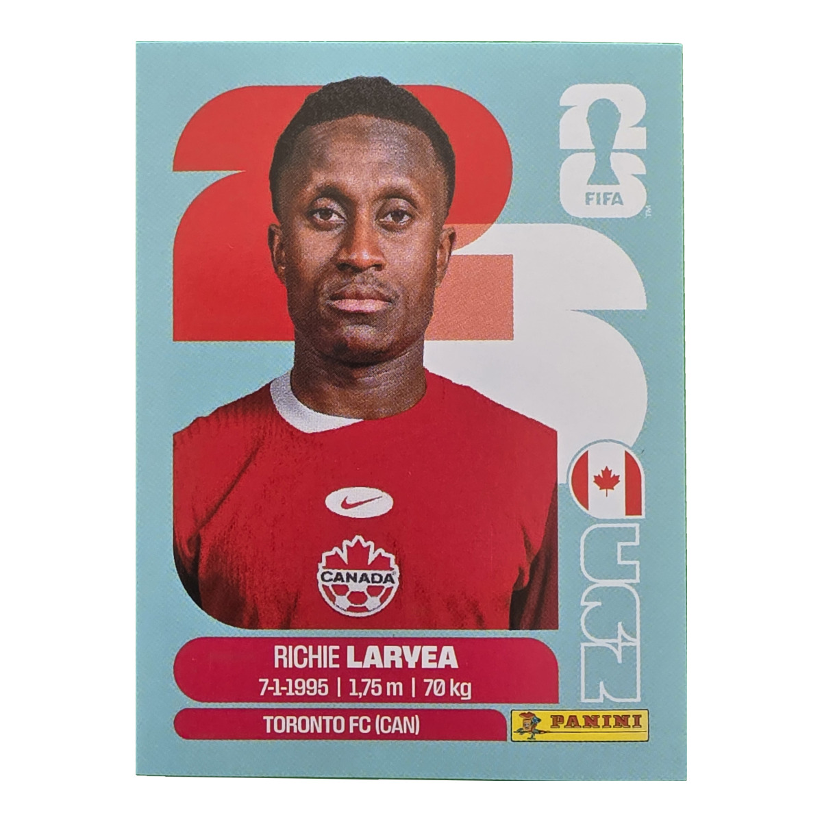 Riche Larvea - Kanada, FIFA WM 2026, Nr. CAN6