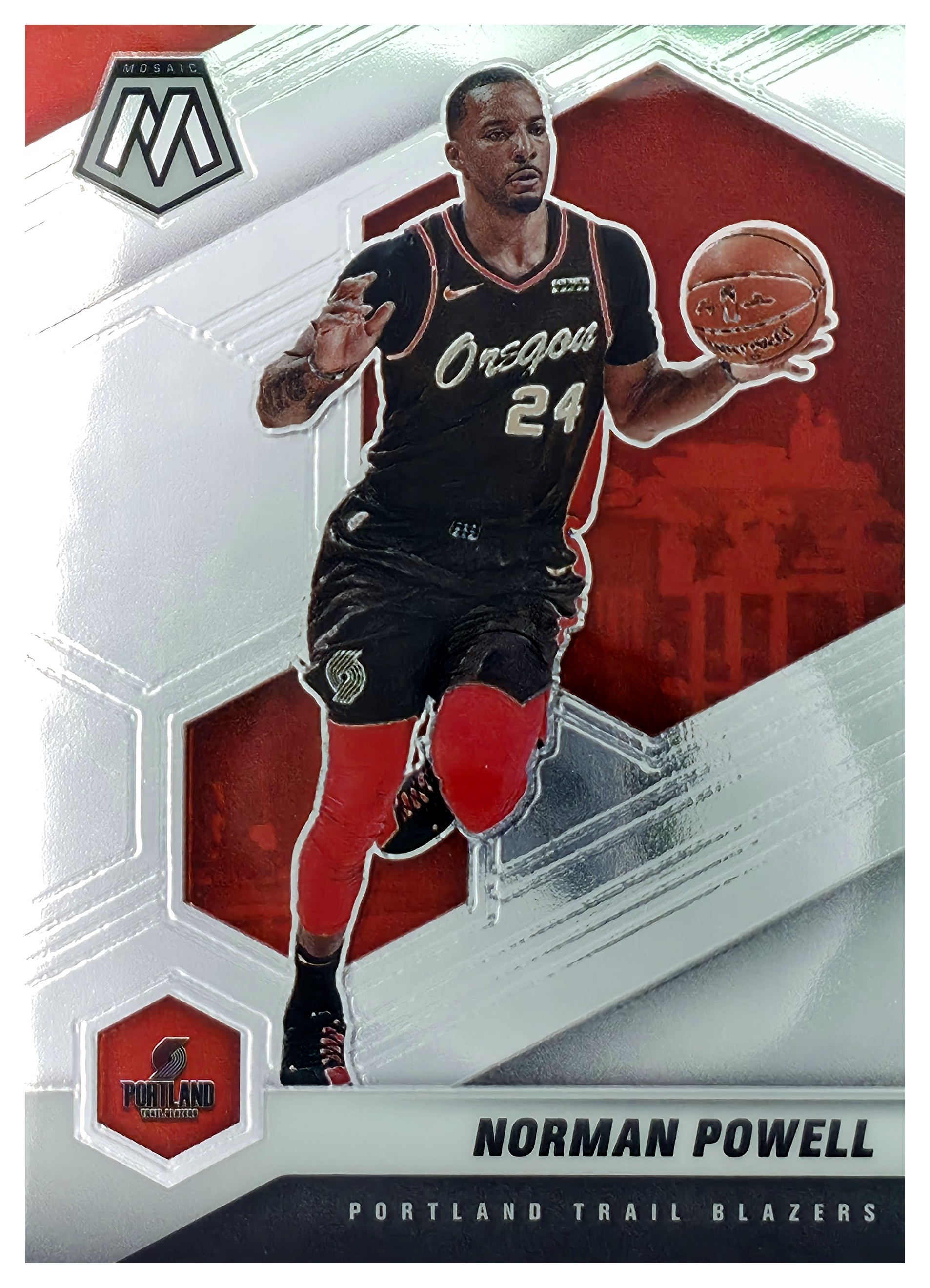 Norman Powell - Panini Mosaic Base Set 2020-21, Nr. 195 (Art.-Nr. SG106717)