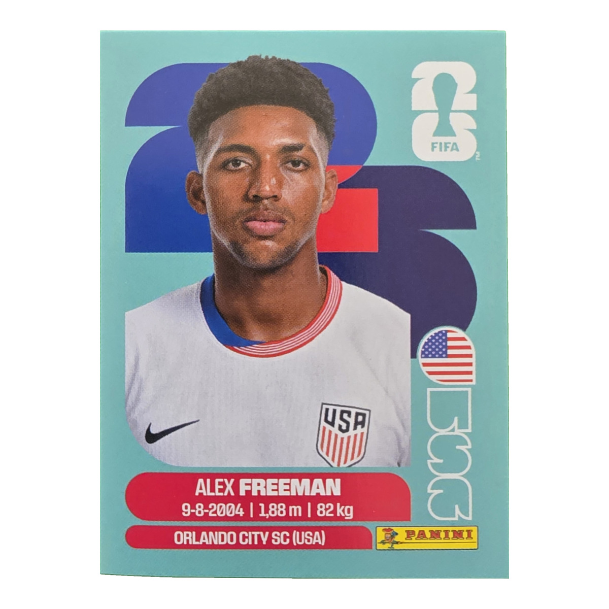 Alex Freeman - USA, FIFA WM 2026, Nr. USA6