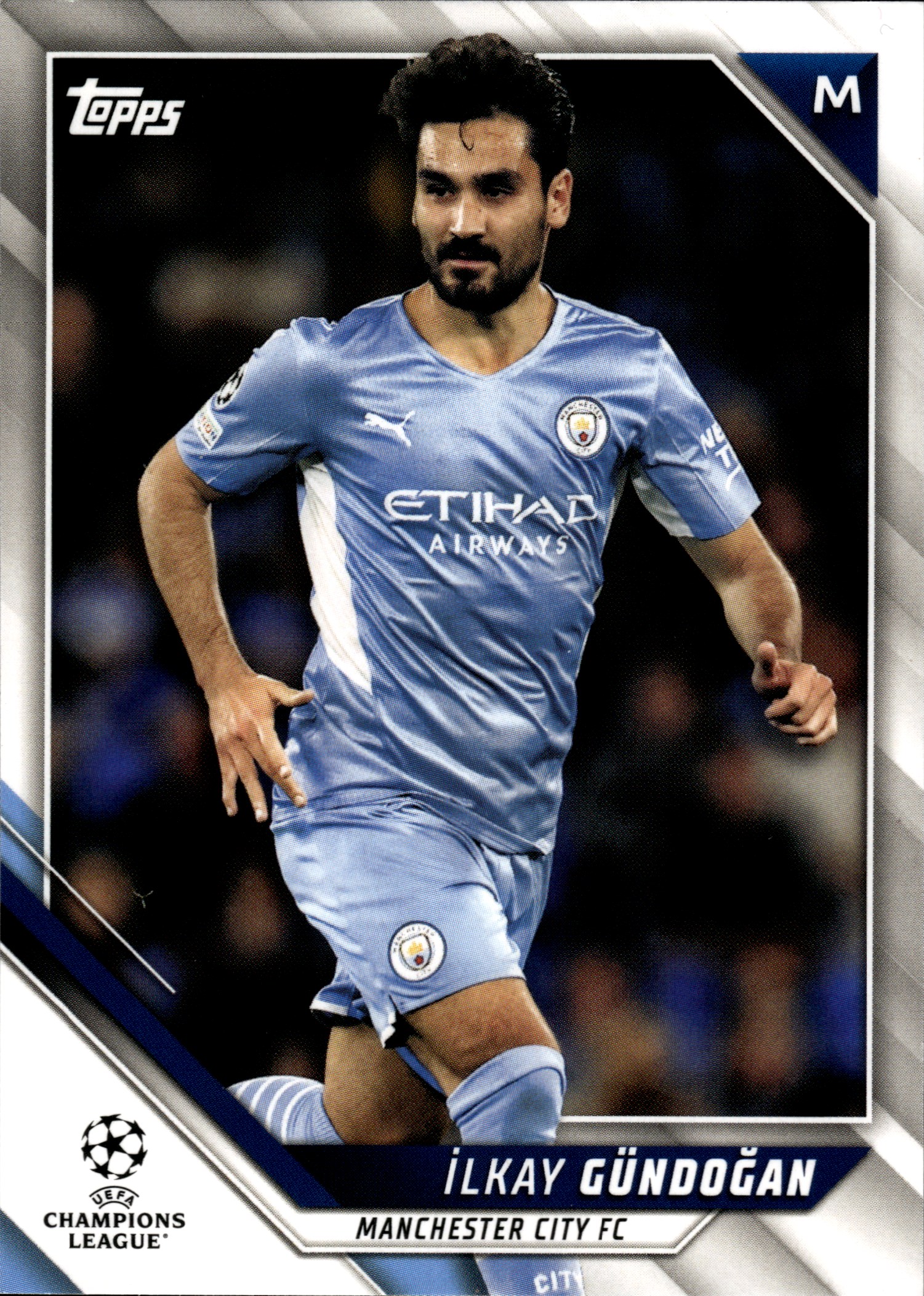 İlkay Gündoğan - Topps UEFA Champions League Base Set 2021-22, Nr. 114 (Art.-Nr. SG110014)