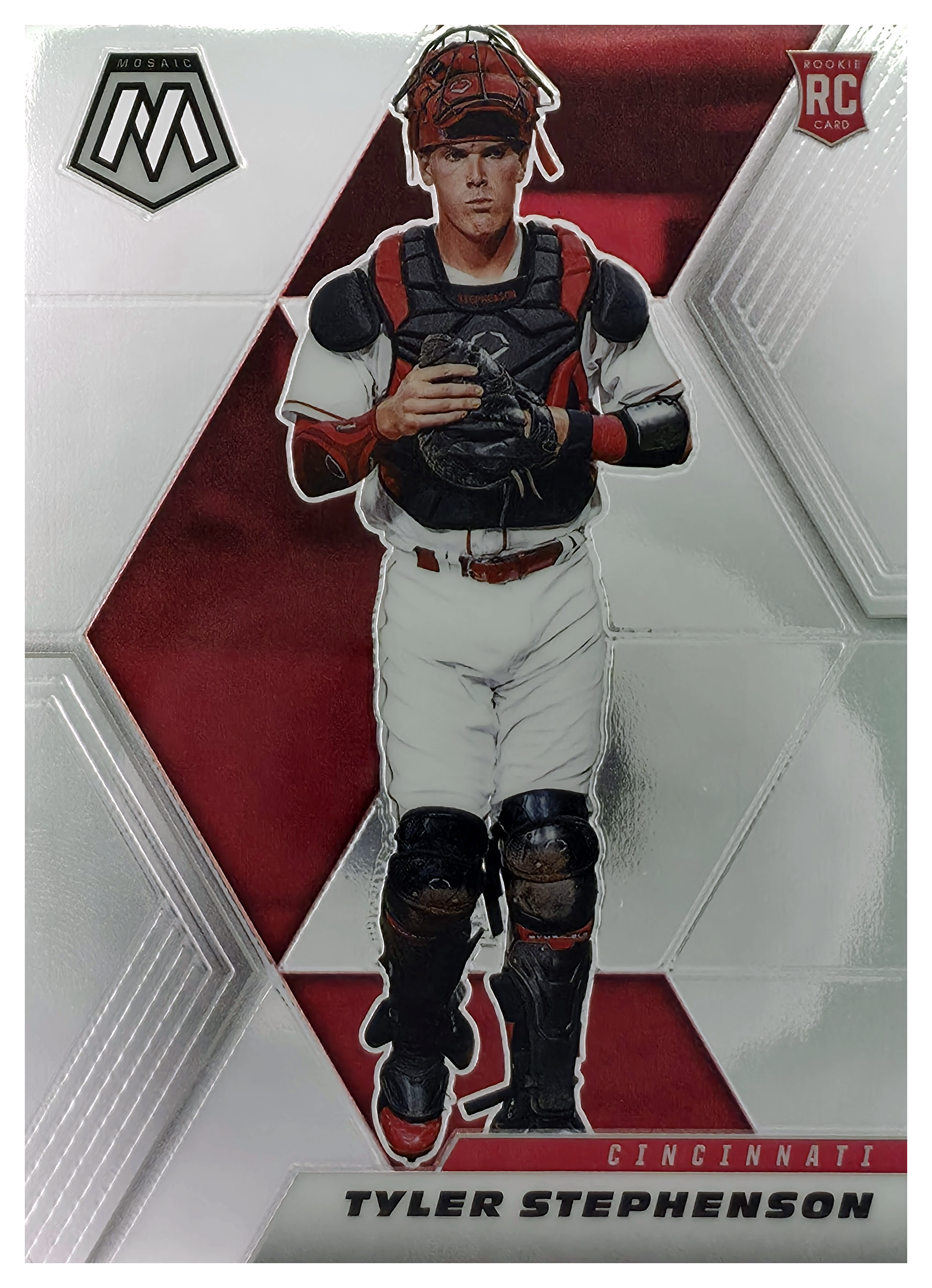 Tyler Stephenson - Panini Mosaic Base Set 2021, Nr. 216 – Rookie Card (Art.-Nr. SG106160)