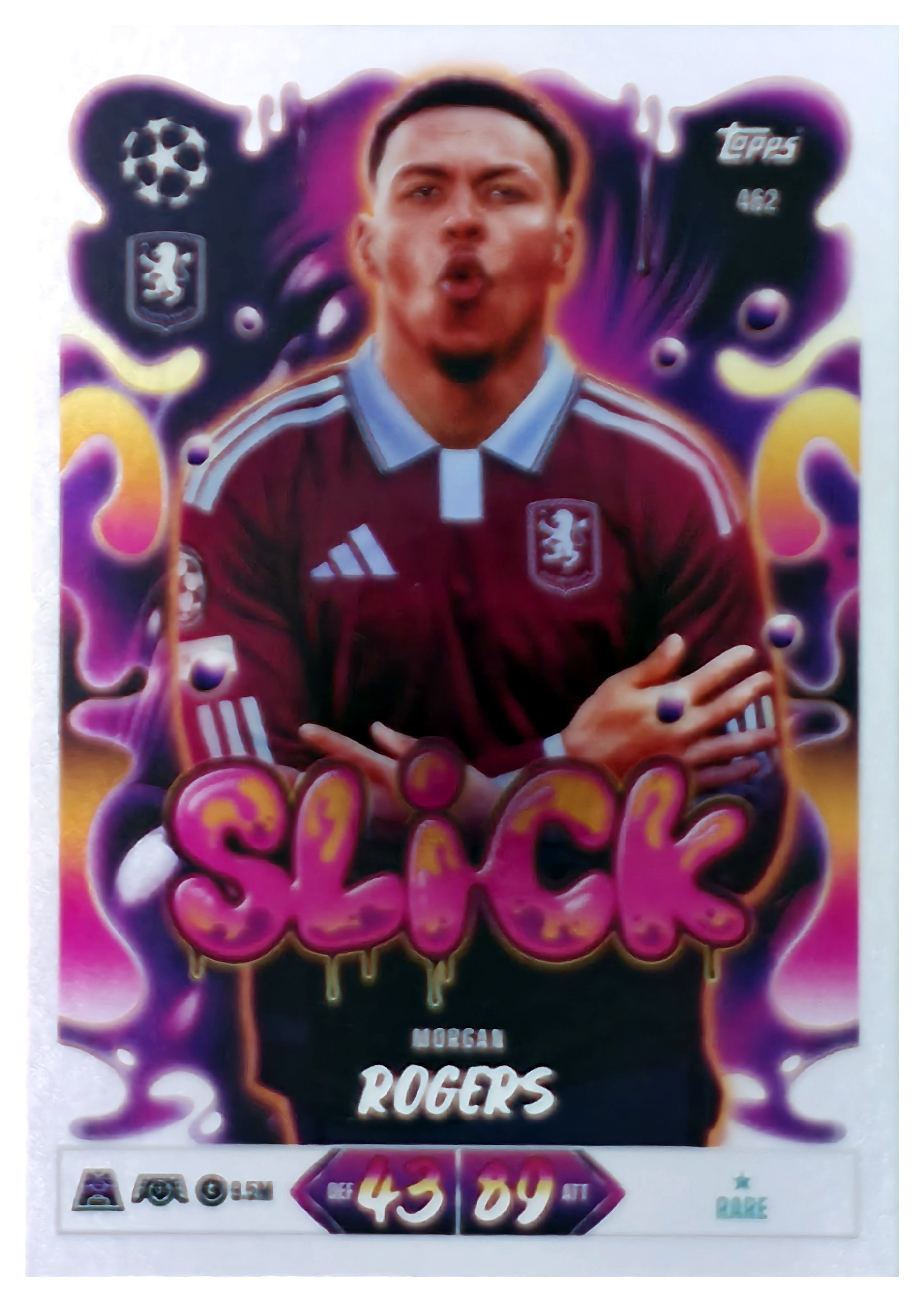 Morgan Rogers - Topps Match Attax UEFA Club Competitions Slick 2026-27, Nr. 462 (Art.-Nr. SG107636)
