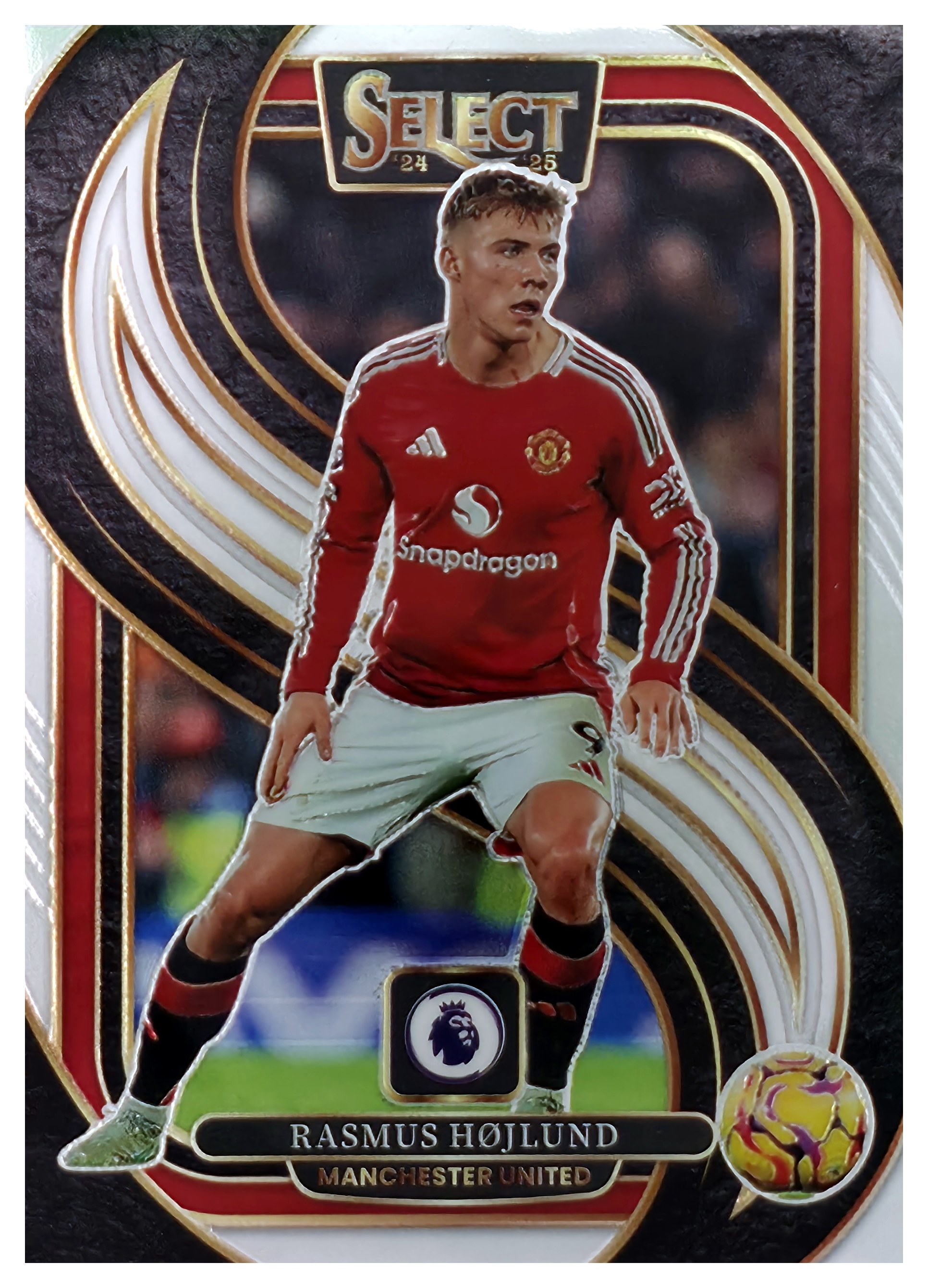 Rasmus Højlund - Panini Select Premier League Mezzanine 2024-25, Nr. 198 (Art.-Nr. SG110872)