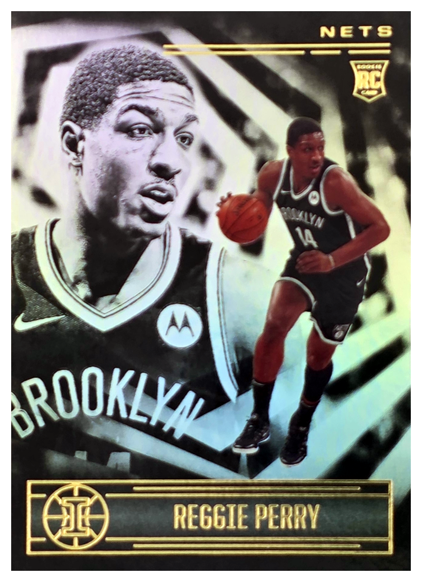 Reggie Perry - Panini Illusions Base Set 2020-21, Nr. 184 – Rookie Card
