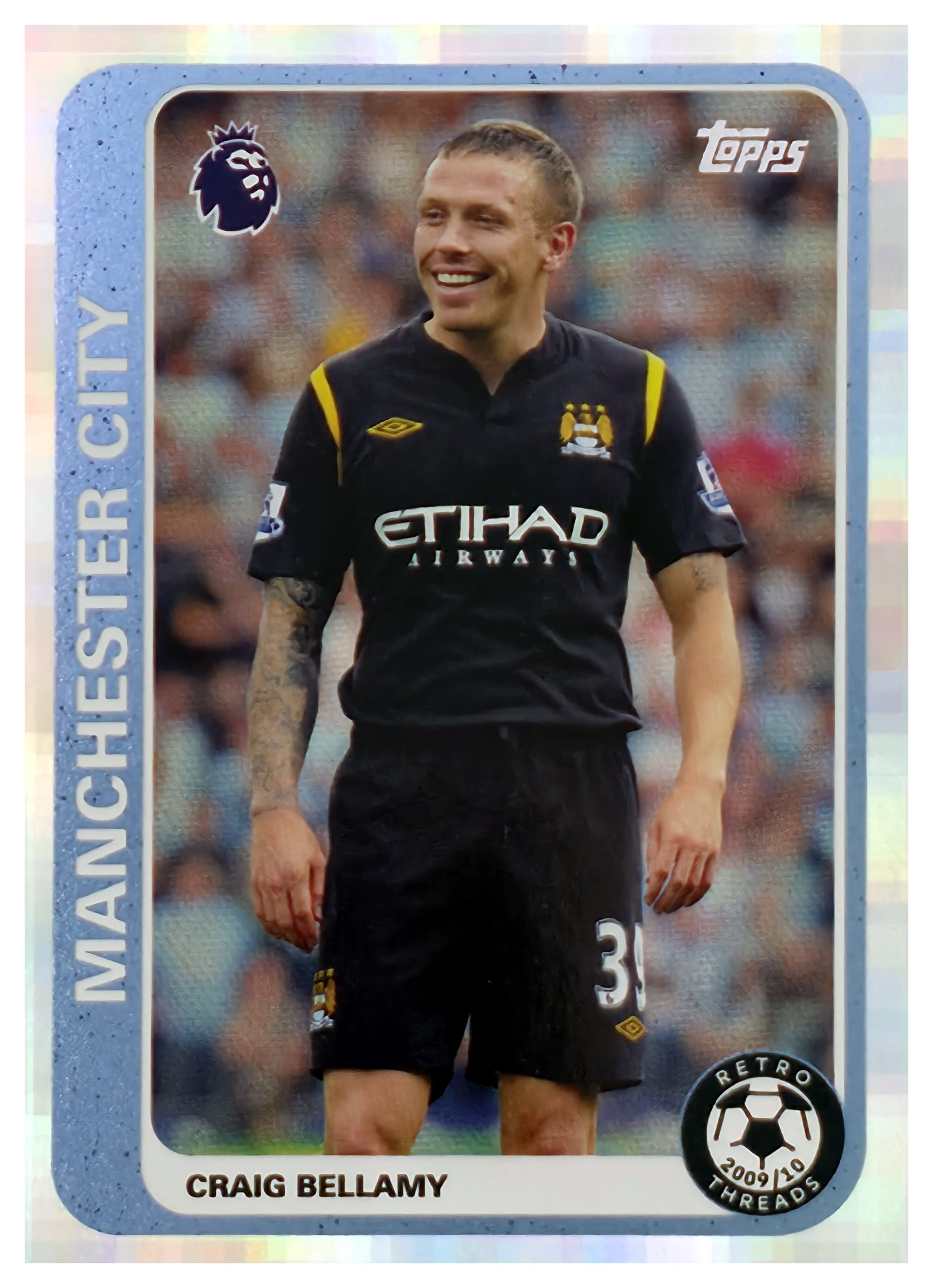 Craig Bellamy - Topps Flagship Premier League Retro Threads 2026-27, Nr. RT 19 – Insert (Art.-Nr. SG109448)