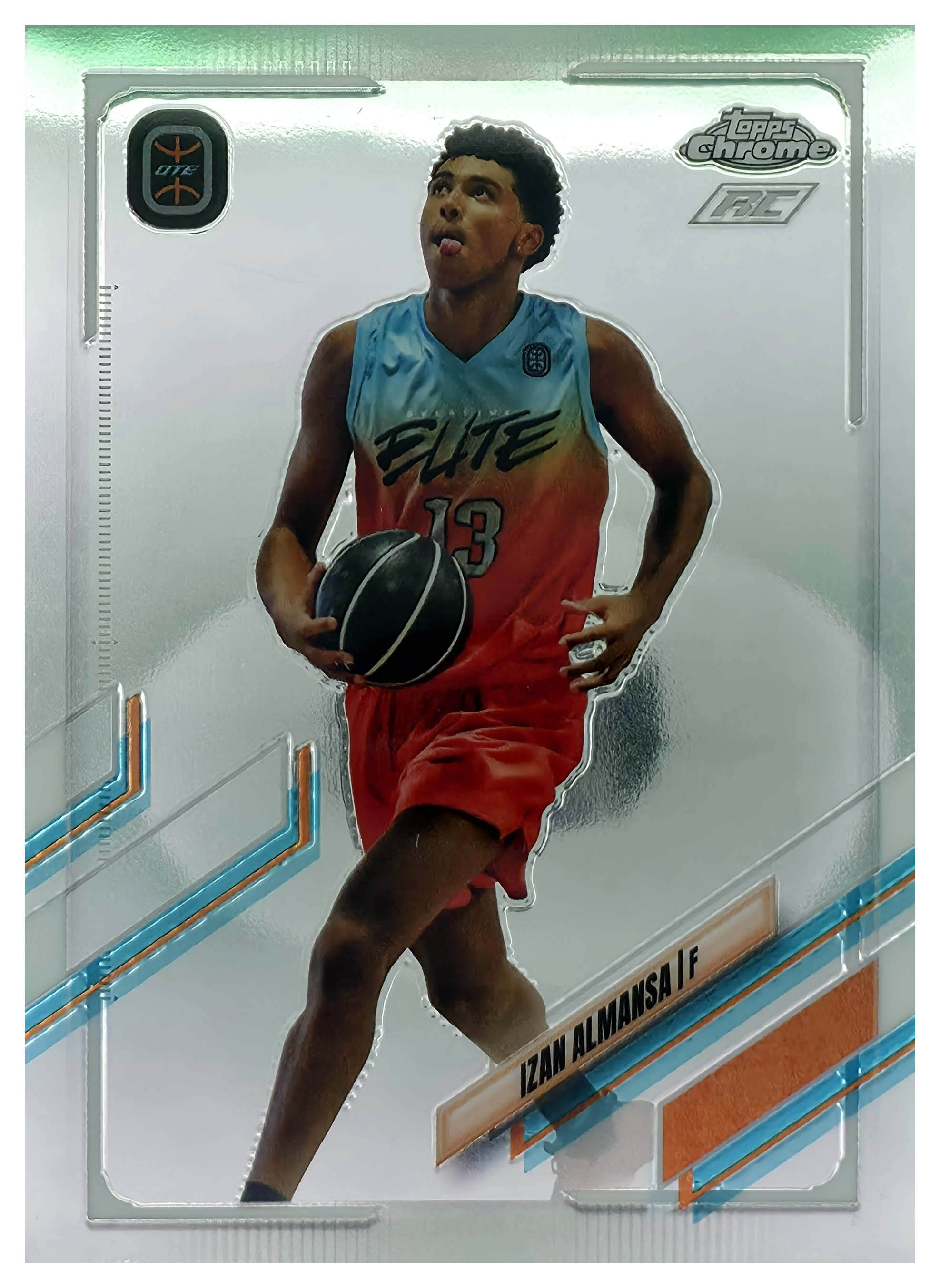 Izan Almansa - Topps Chrome OTE Base Set 2022, Nr. 76 – Rookie Card (Art.-Nr. SG106087)