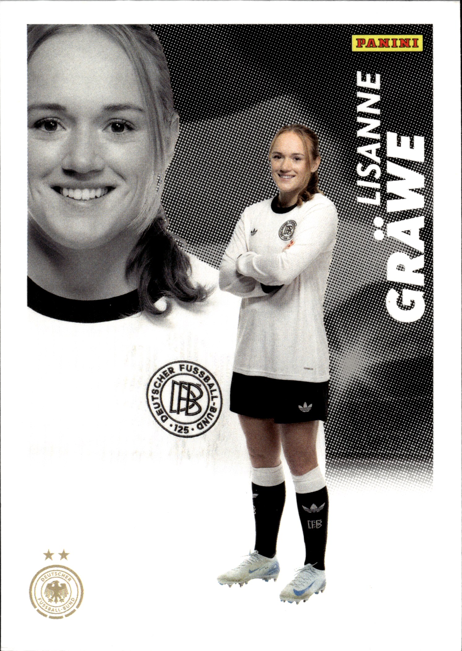 Lisanne Gräwe - Panini DFB-Frauen Team-Set Base Set 2025, Nr. BA-10 (Art.-Nr. SG109801)