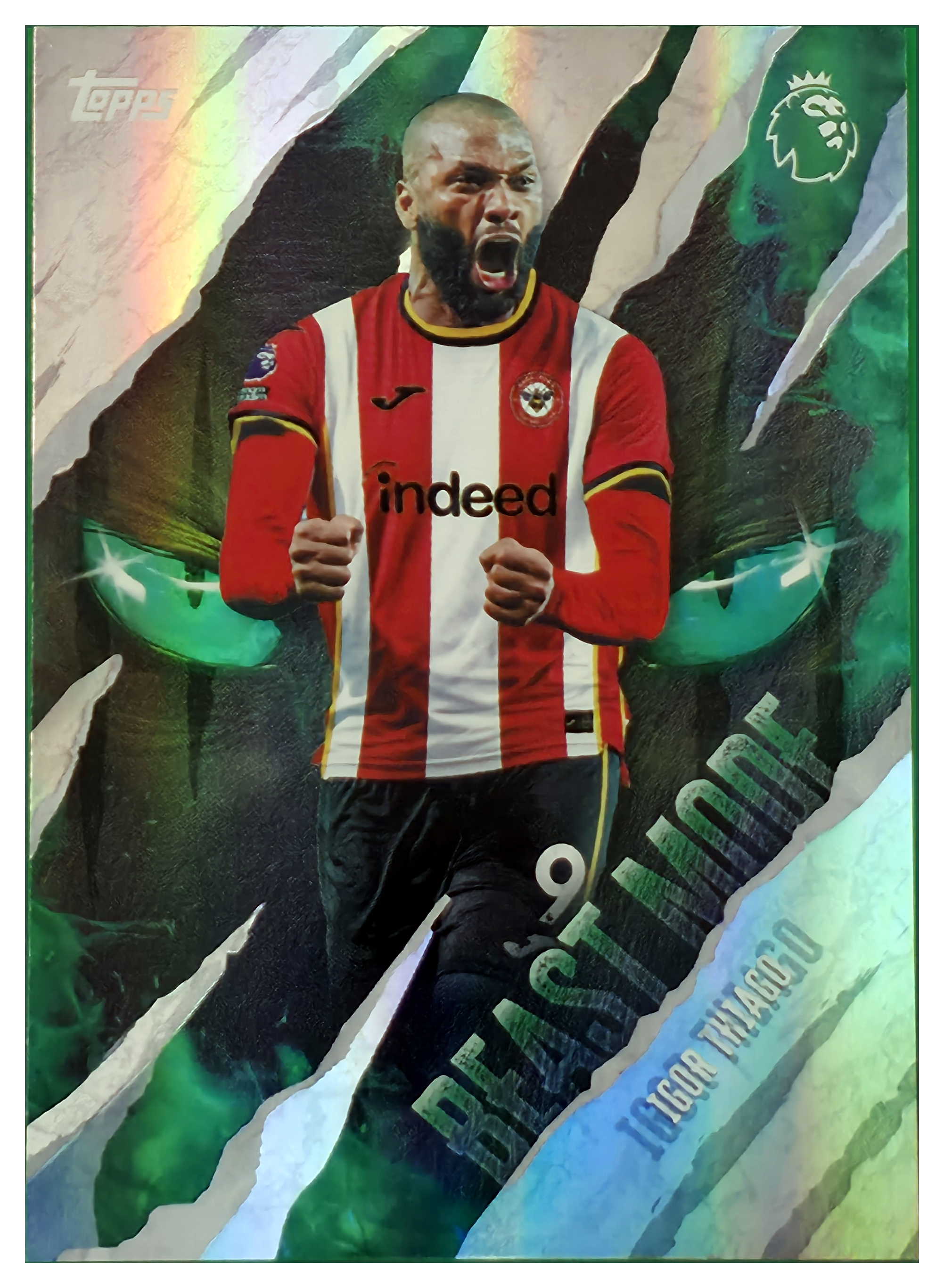 Igor Thiago - Topps Flagship Premier League Beast Mode 2026-27, Nr. BM 6 – Insert (Art.-Nr. SG105252)