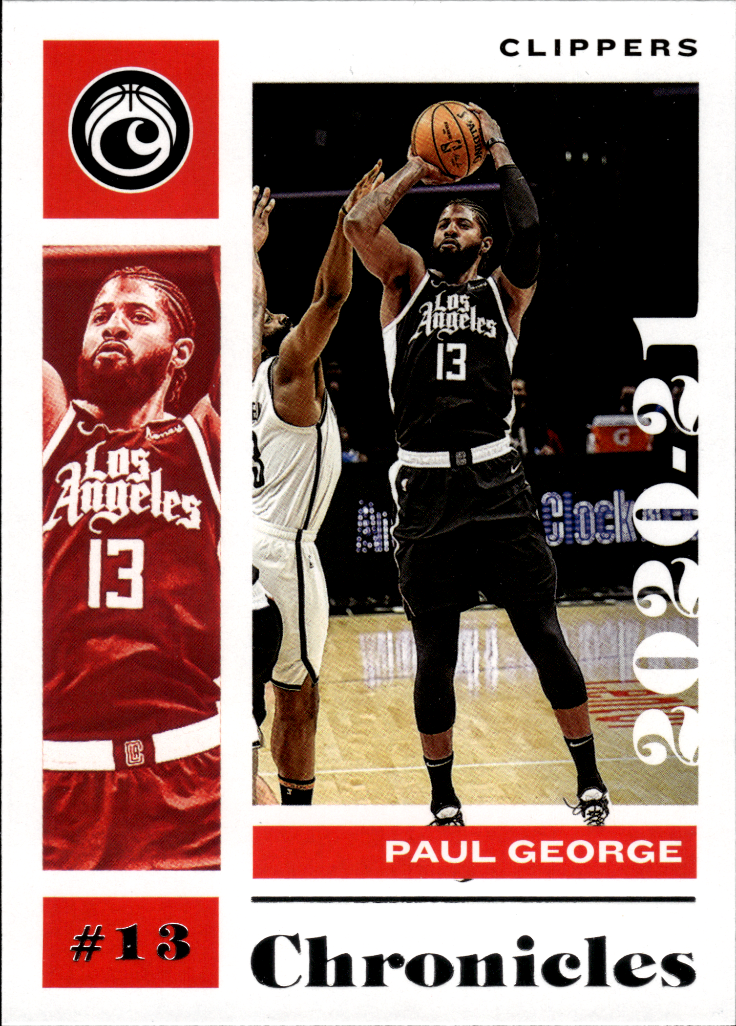 Paul George - Panini Chronicles Base Set 2020-21, Nr. 37 (Art.-Nr. SG103828)
