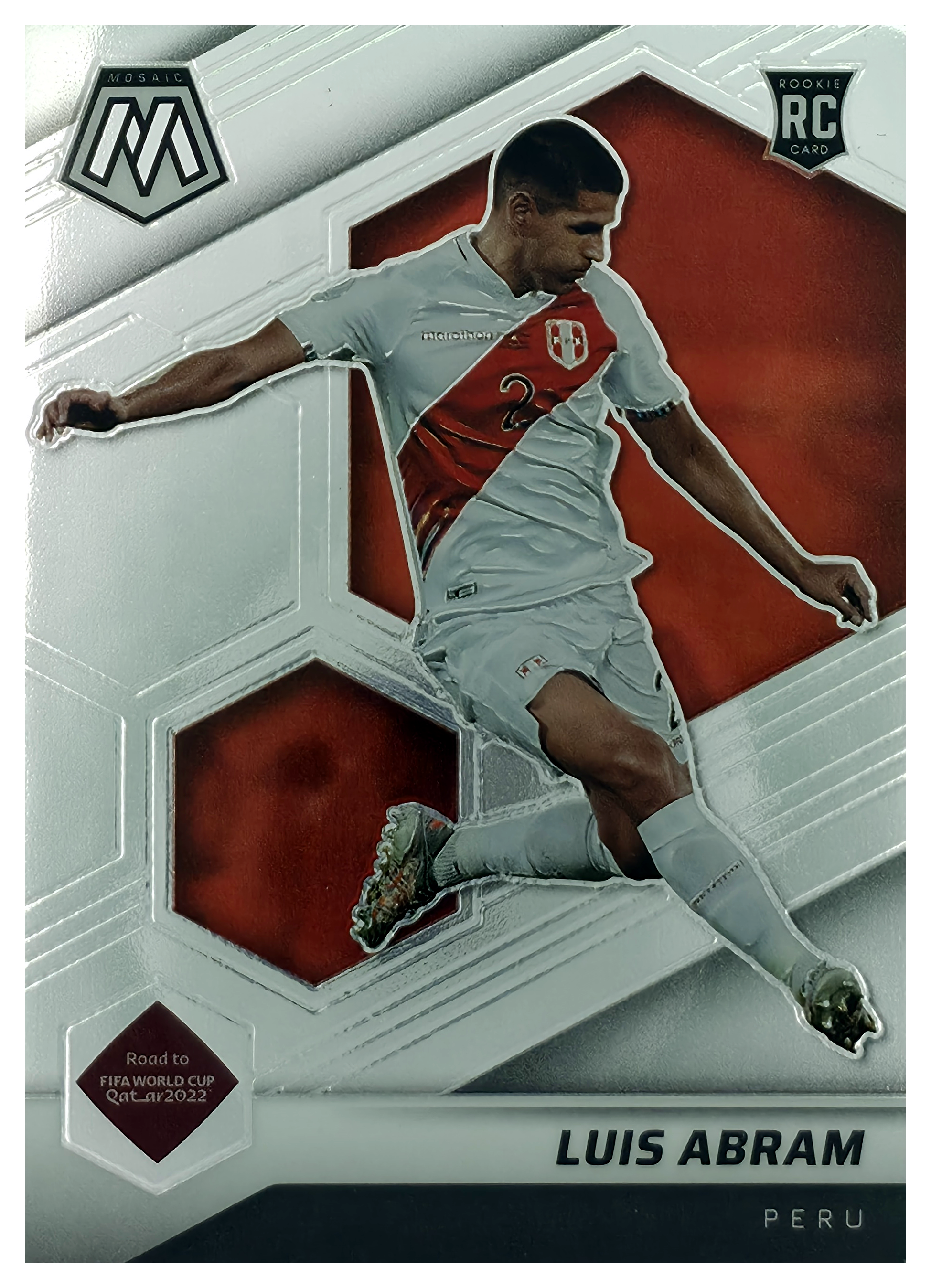 Luis Abram - Panini Mosaic FIFA Road to World Cup Base Set 2021-22, Nr. 43 – Rookie Card (Art.-Nr. SG105908)