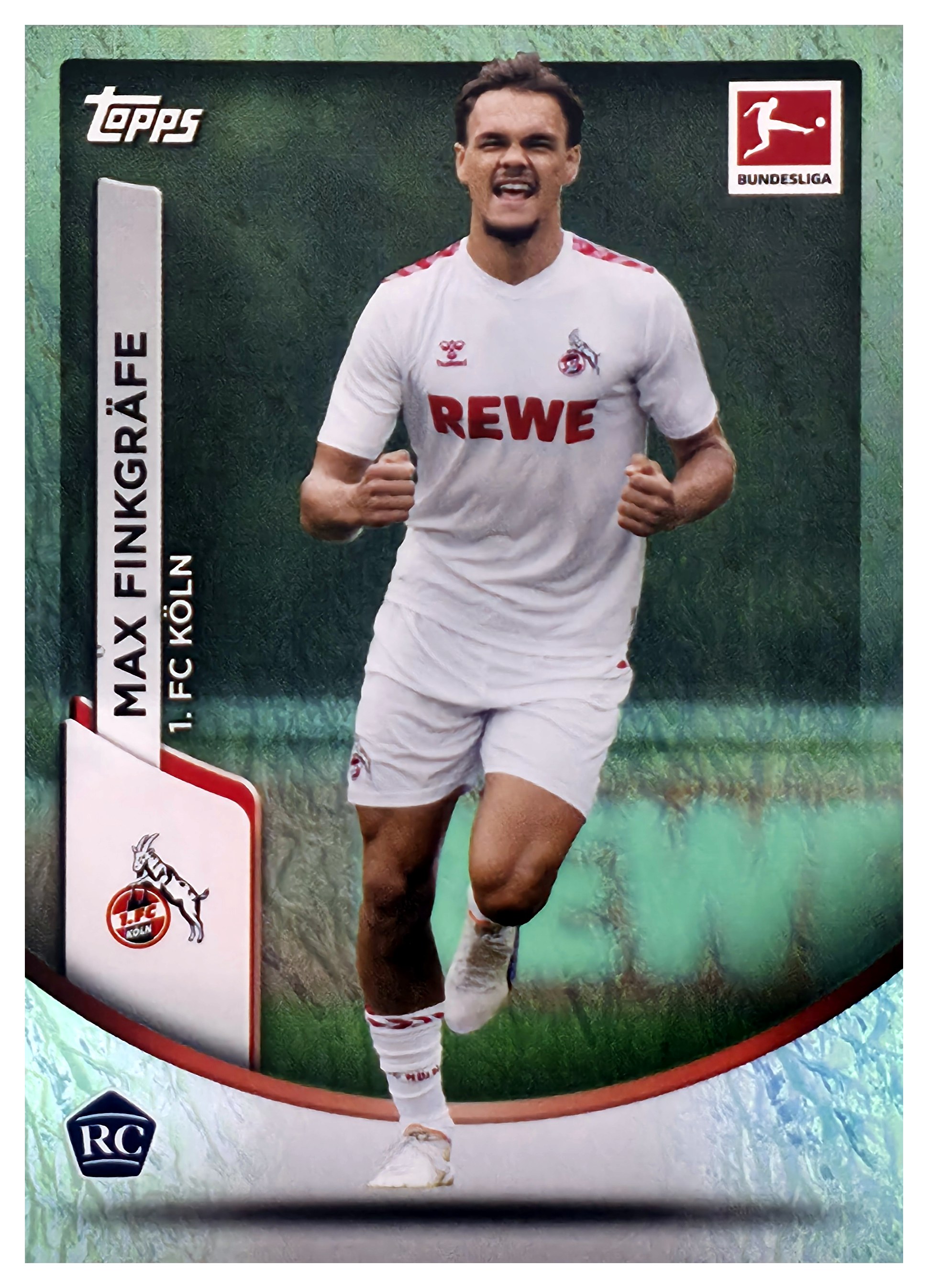 Max Finkgräfe - Topps Chrome Bundesliga Base Set 2023-24, Nr. 54 – Rookie Card