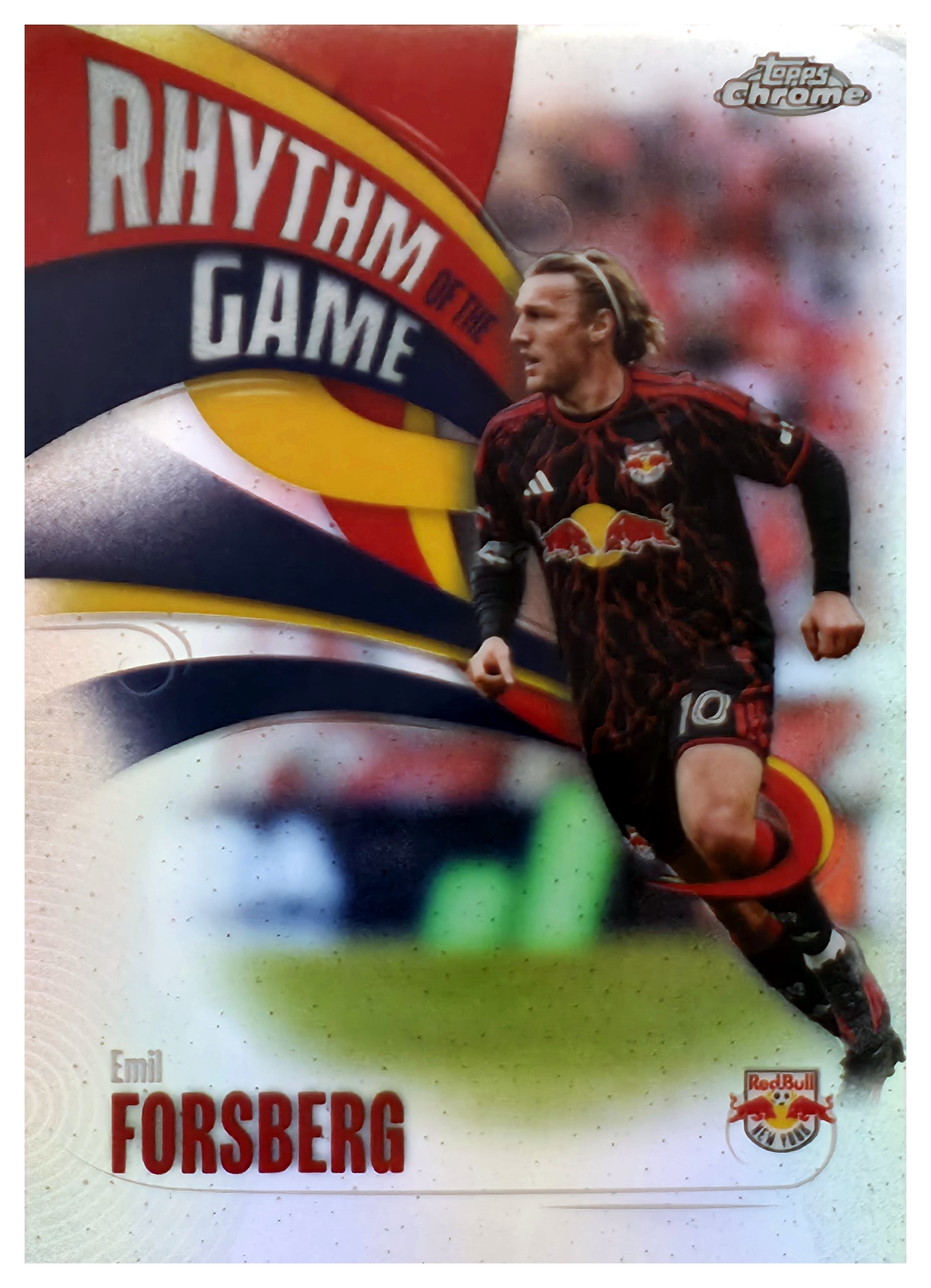 Emil Forsberg - Topps Chrome MLS Rhythm Game 2026, Nr. RG-15 – Insert (Art.-Nr. SG110987)