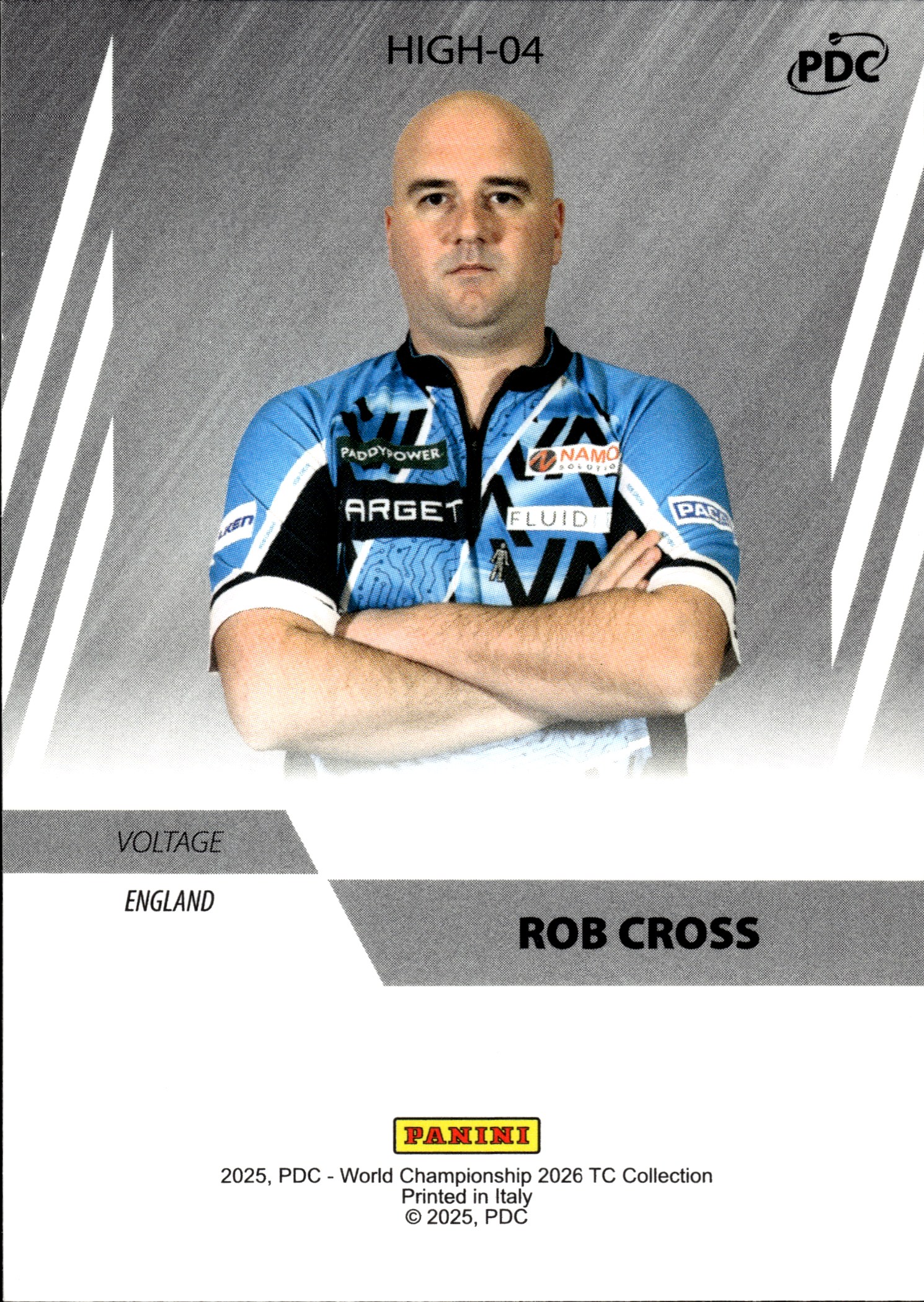 Rob Cross - Panini PDC World Championship TC Collection High Finisher 2026, Nr. HIGH-04 – Insert