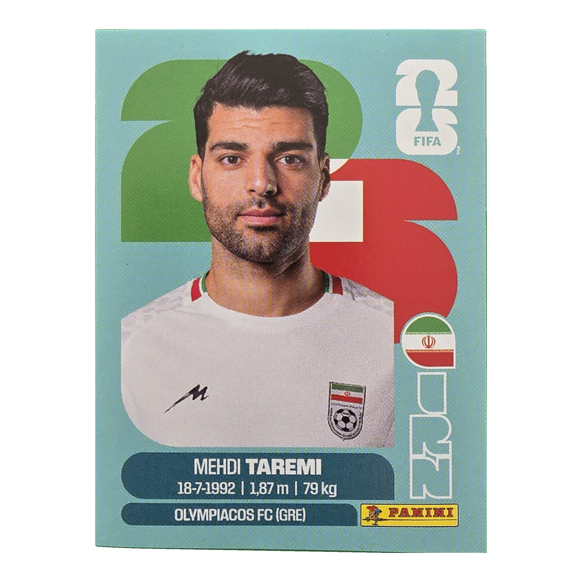 Mehdi Taremi - Iran, FIFA WM 2026, Nr. IRN18