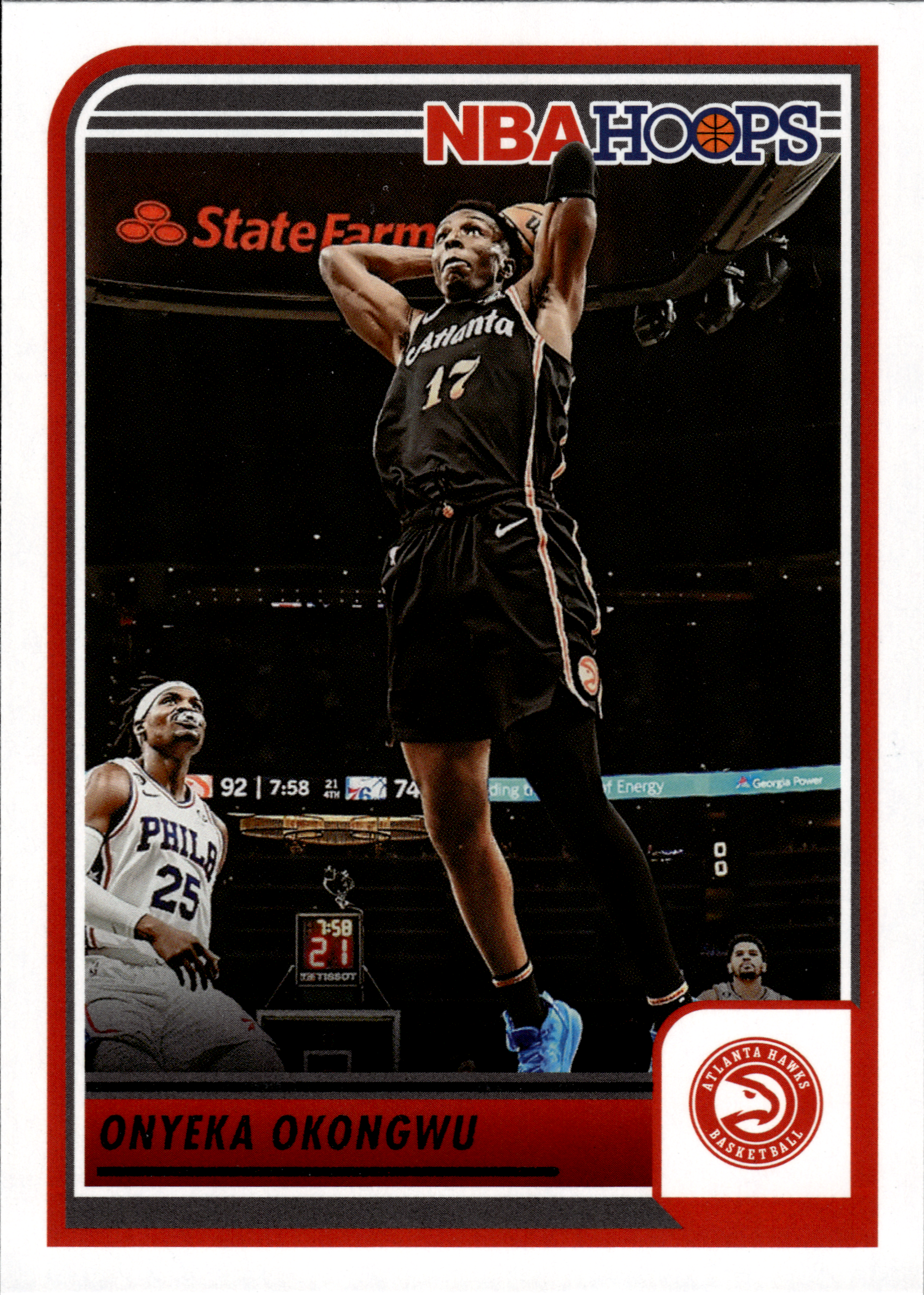 Onyeka Okongwu - Panini Hoops Base Set 2023-24, Nr. 165 (Art.-Nr. SG103499)