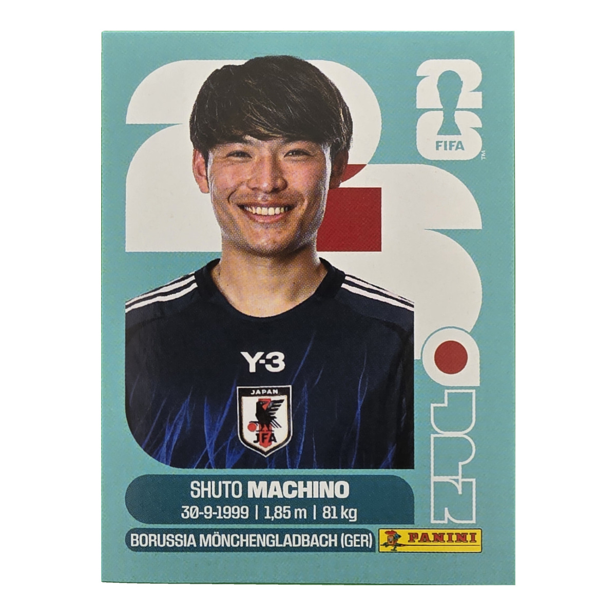 Shuto Machino - Japan, FIFA WM 2026, Nr. JPN17