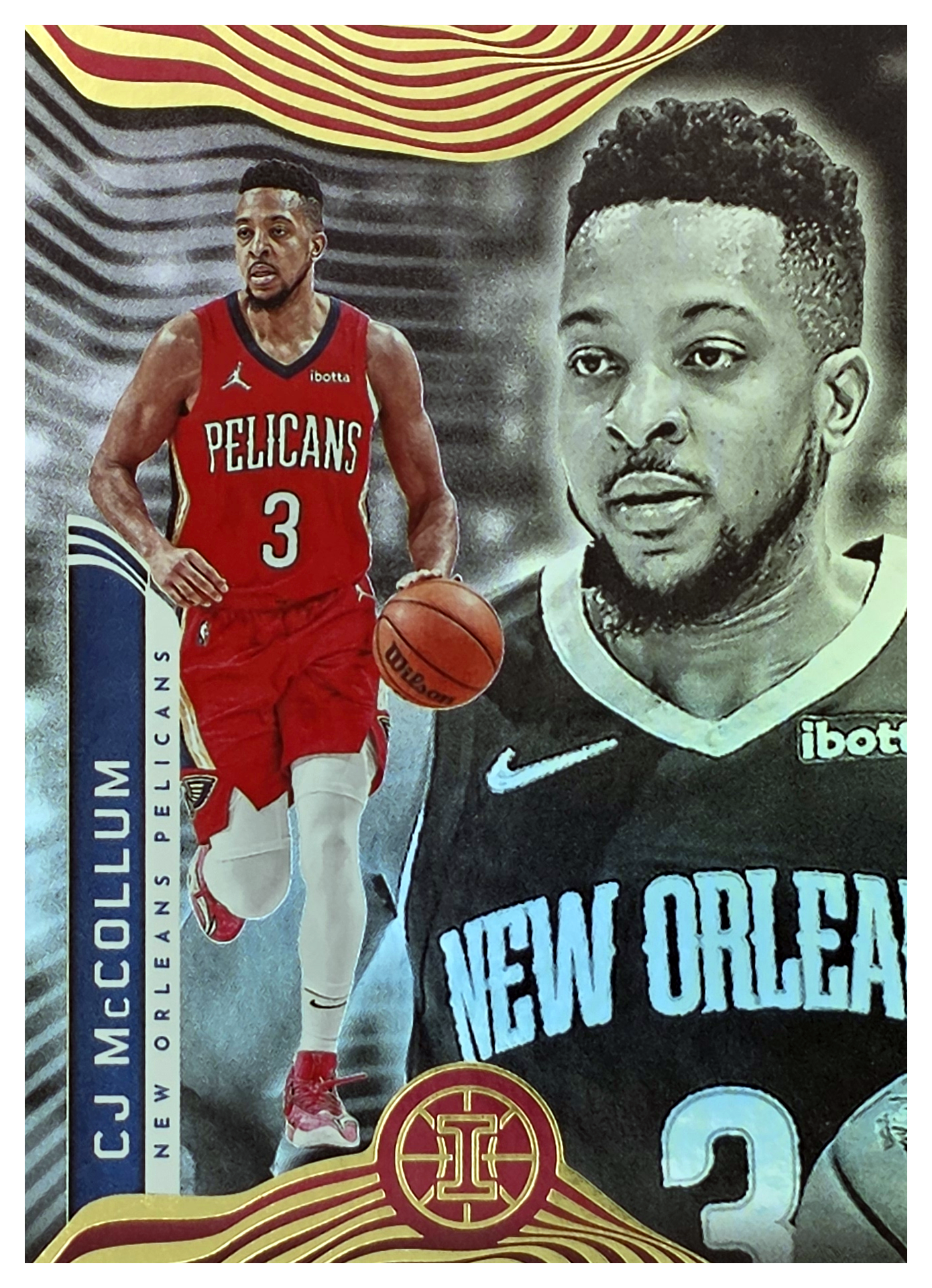 CJ McCollum - Panini Illusions Base Set 2021-22, Nr. 82 (Art.-Nr. SG104175)