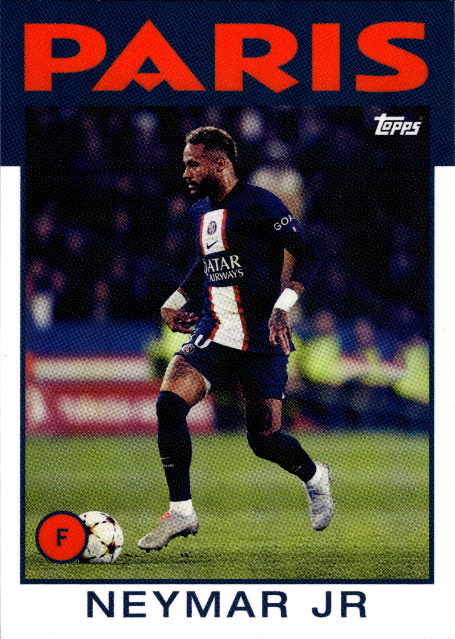 Neymar Jr - Topps Paris Saint-Germain Official Team Set 2023-24, Nr. 35 (Art.-Nr. SG103018)