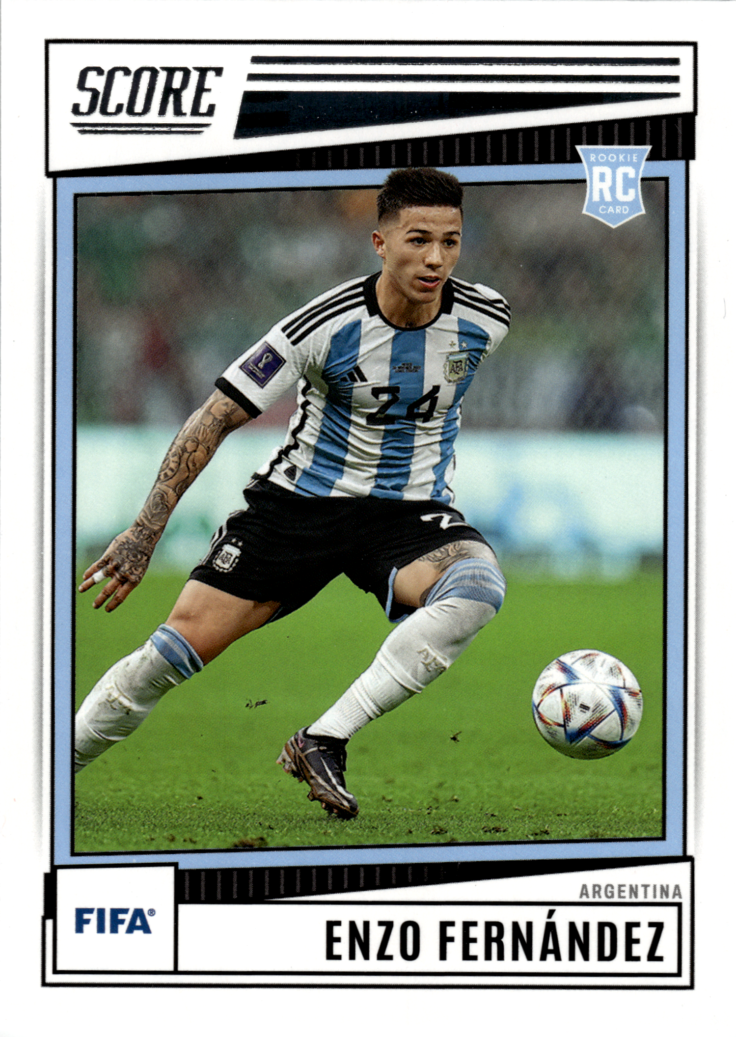 Enzo Fernández - Panini Score FIFA Soccer 2022-23, Nr. 95 (Art.-Nr. SG102652)