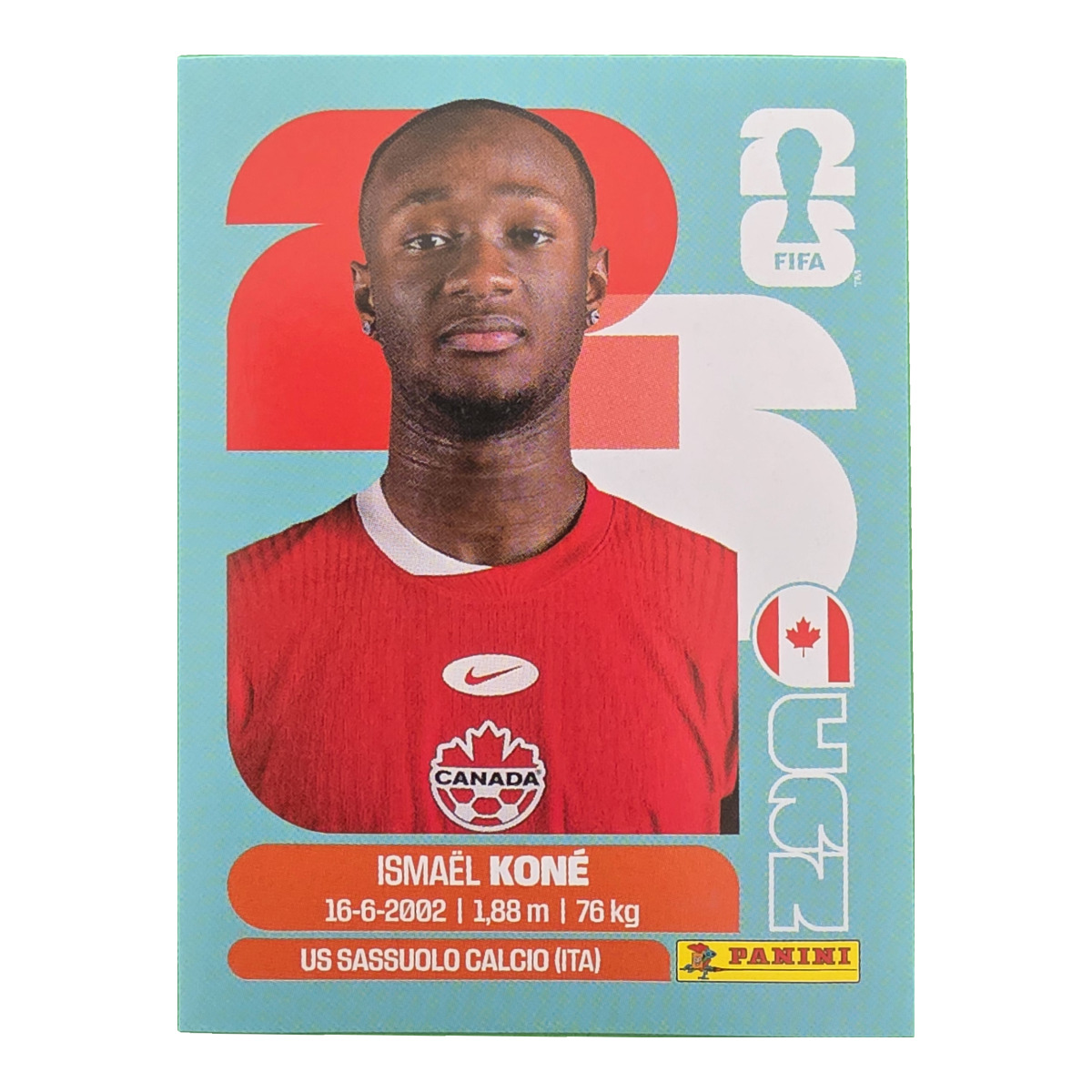 Ismaël Koné - Kanada, FIFA WM 2026, Nr. CAN11