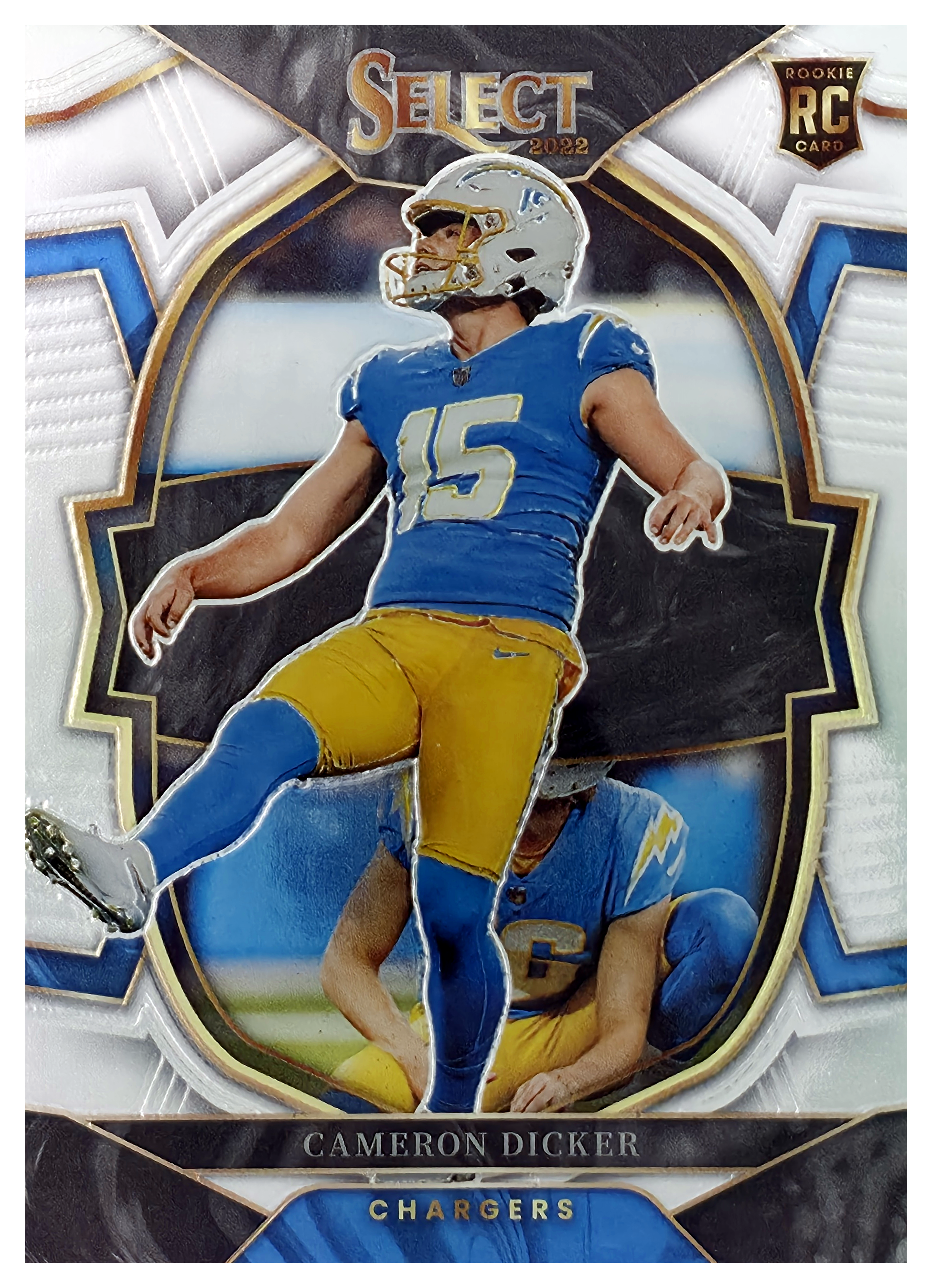 Cameron Dicker - Panini Select Concourse 2022, Nr. 16 – Rookie Card (Art.-Nr. SG106641)