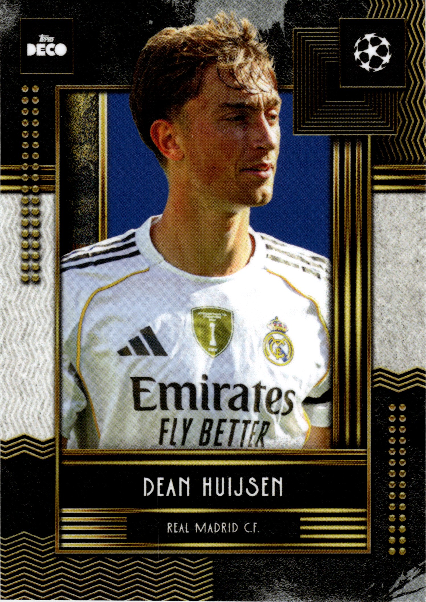 Dean Huijsen - Topps Deco UEFA Club Competitions Current Stars 2025-26 (Art.-Nr. SG107831)