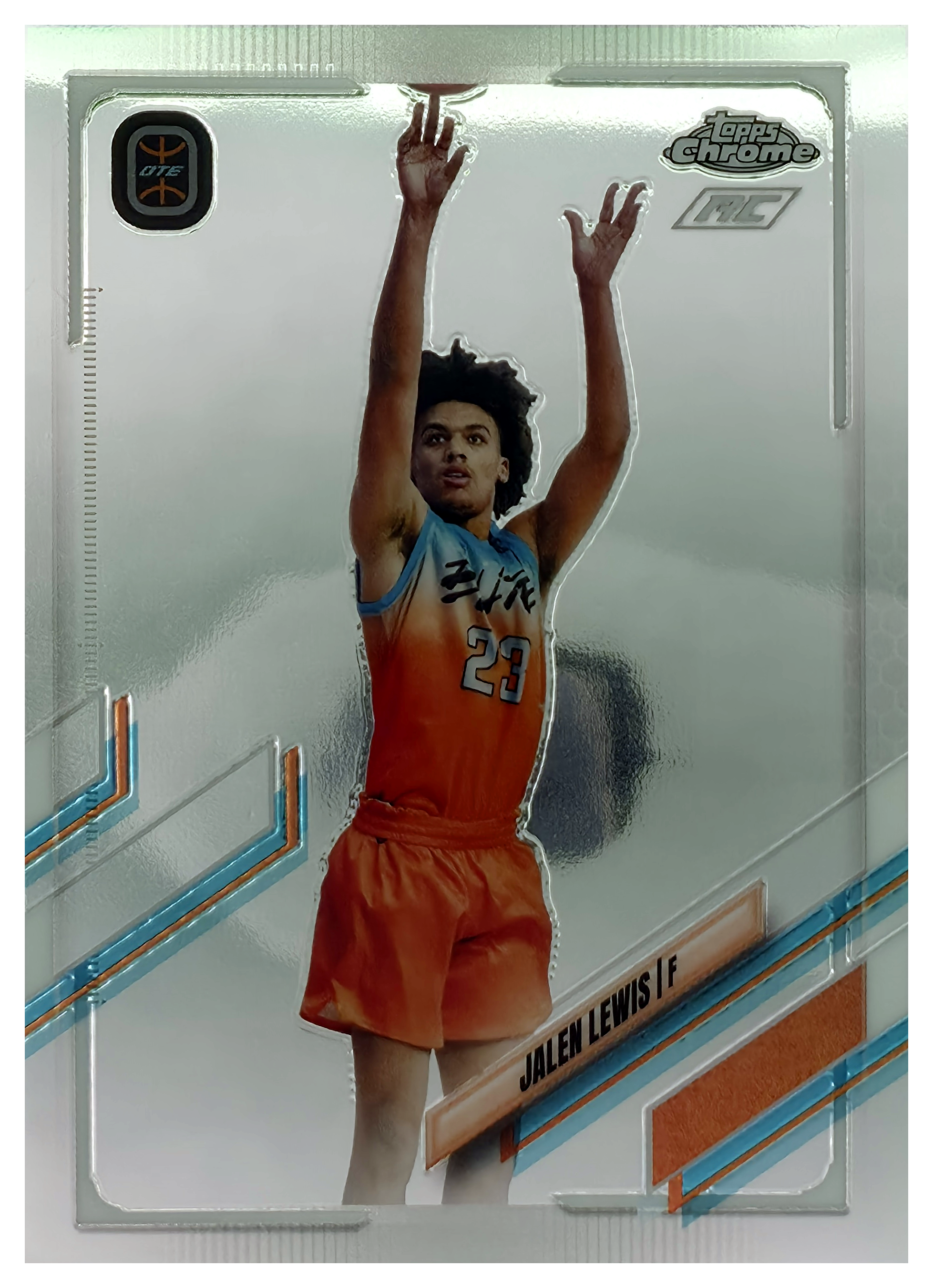 Jalen Lewis - Topps Chrome OTE Base Set 2022, Nr. 57 – Rookie Card (Art.-Nr. SG106082)