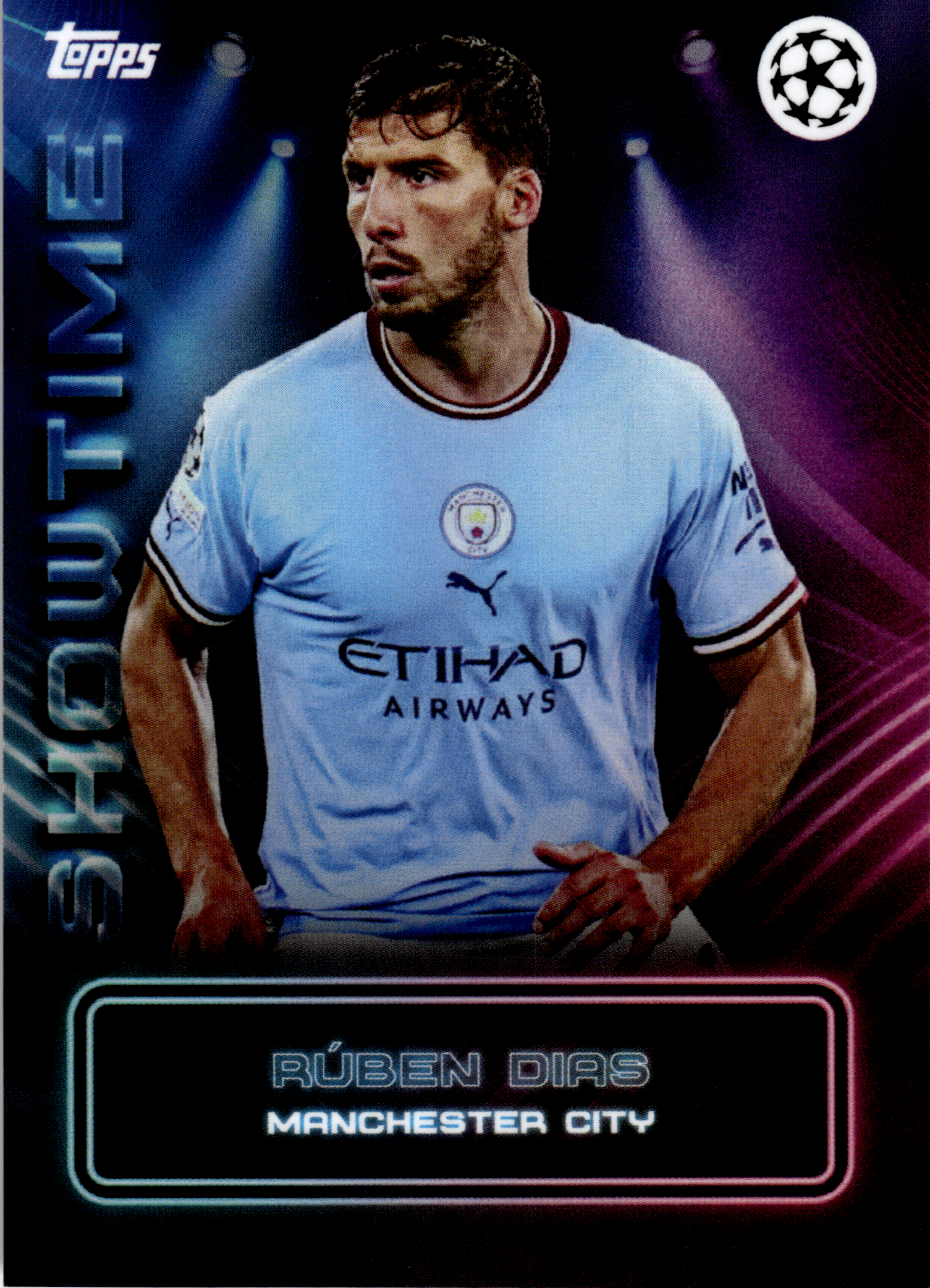 Rúben Dias - Topps UEFA Club Competitions Showtime 2023-24 (Art.-Nr. SG102962)