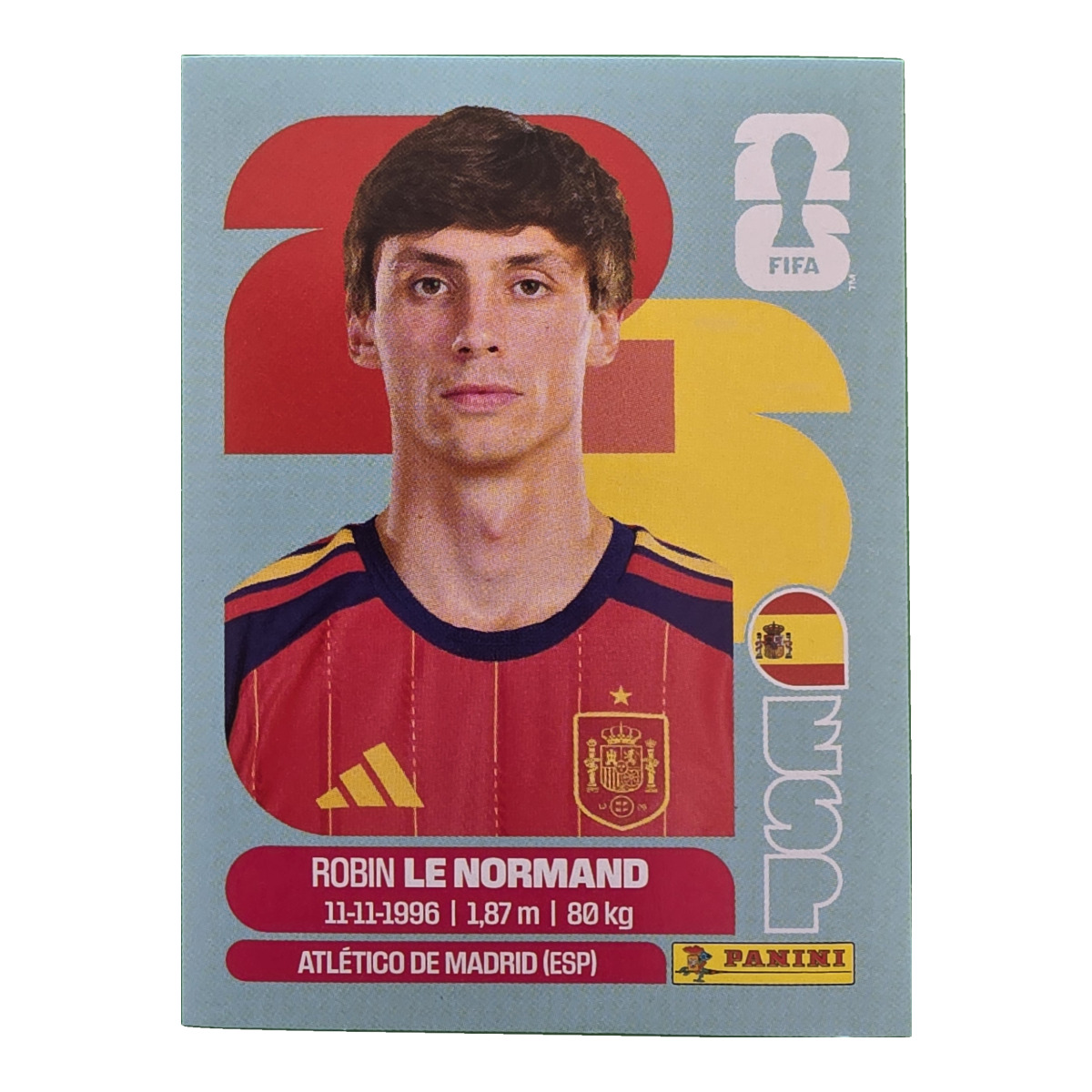 Robin Le Normand - Spanien, FIFA WM 2026, Nr. ESP3