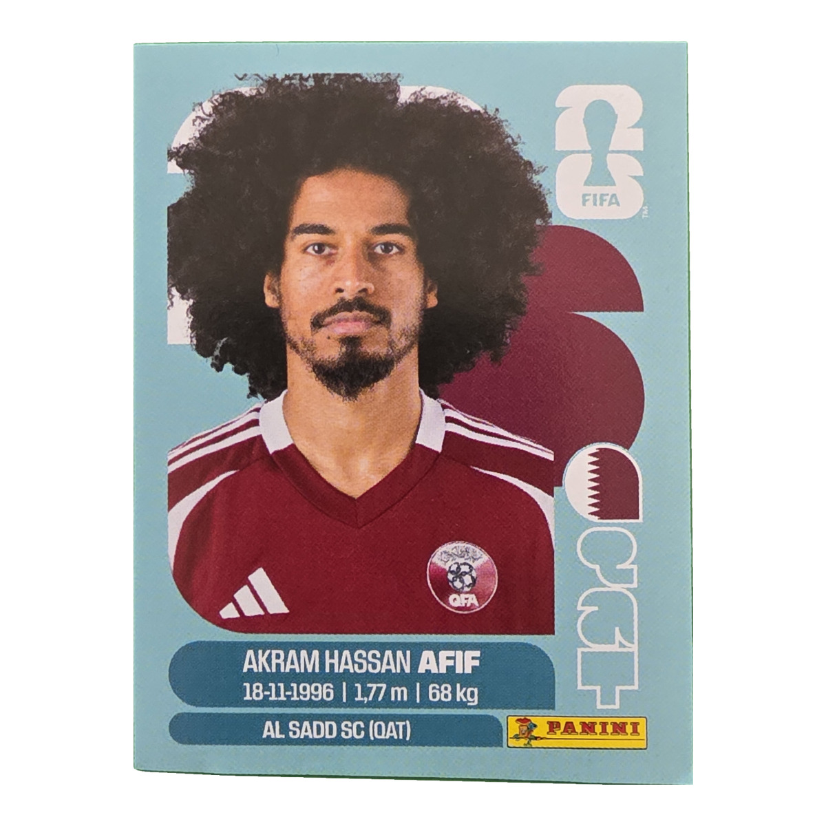 Akram Hassan Afif - Katar, FIFA WM 2026, Nr. QAT18