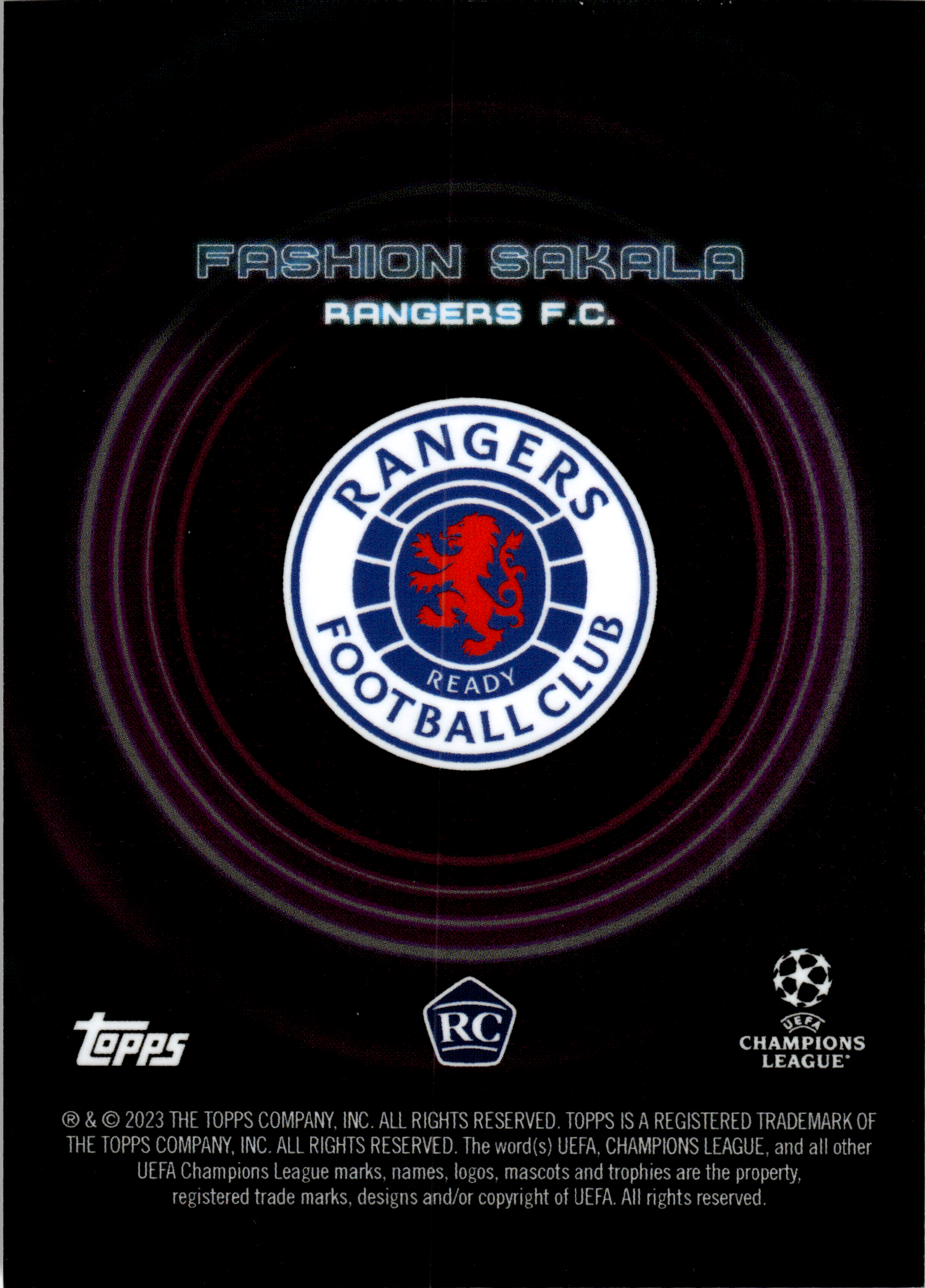Fashion Sakala - Topps UEFA Club Competitions Showcase 2023-24