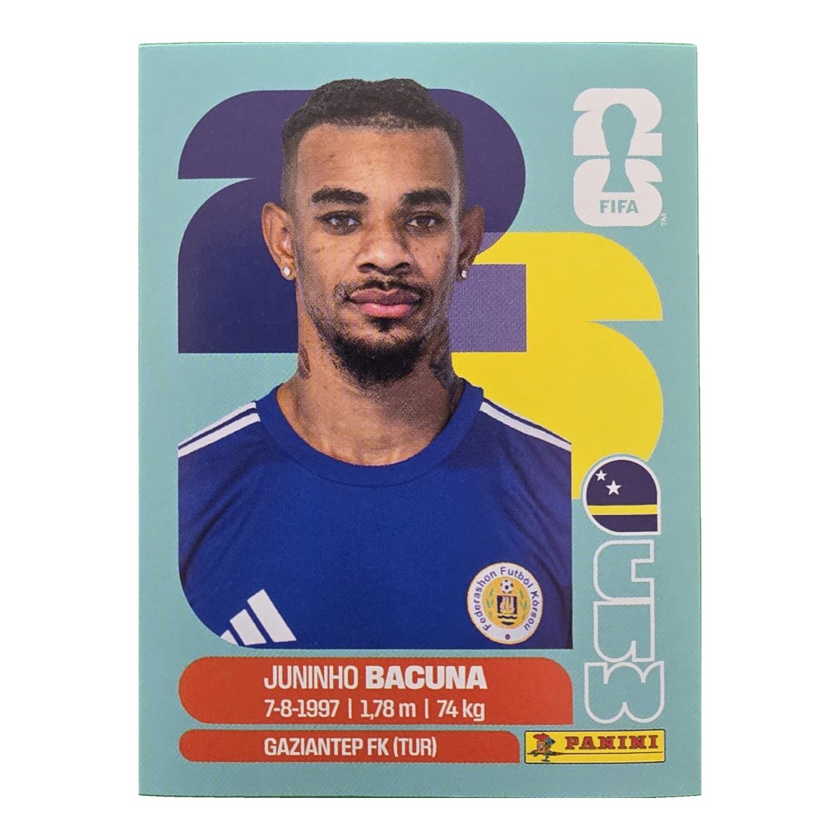 Juninho Bacuna - Curaçao, FIFA WM 2026, Nr. CUW11