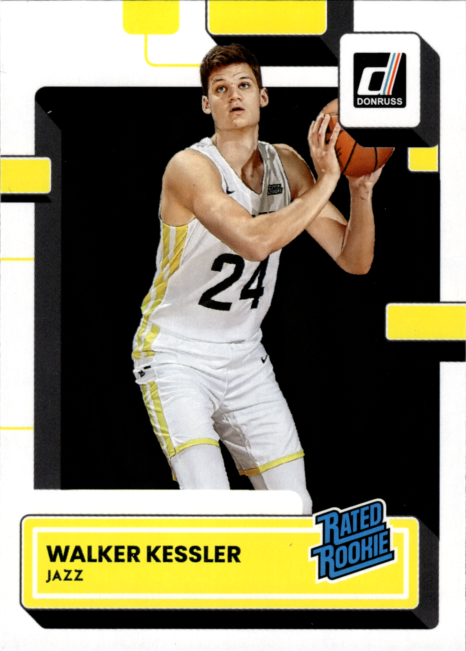 Walker Kessler - Panini Donruss Rated Rookie 2022-23, Nr. 222 – Rookie Card (Art.-Nr. SG103323)