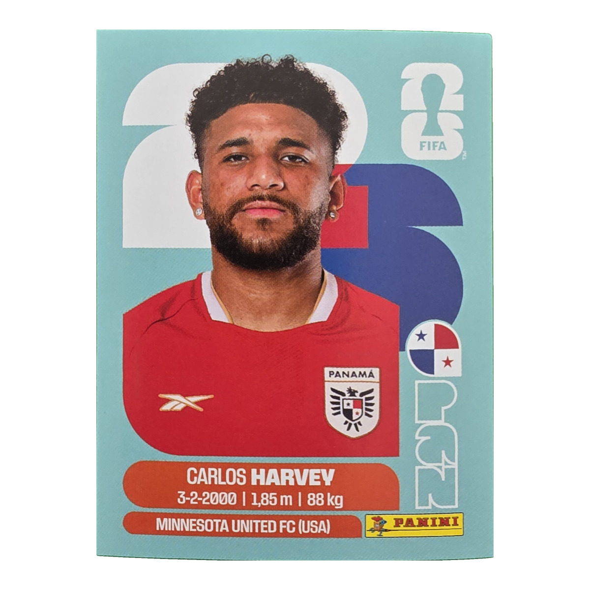 Carlos Harvey - Panama, FIFA WM 2026, Nr. PAN15