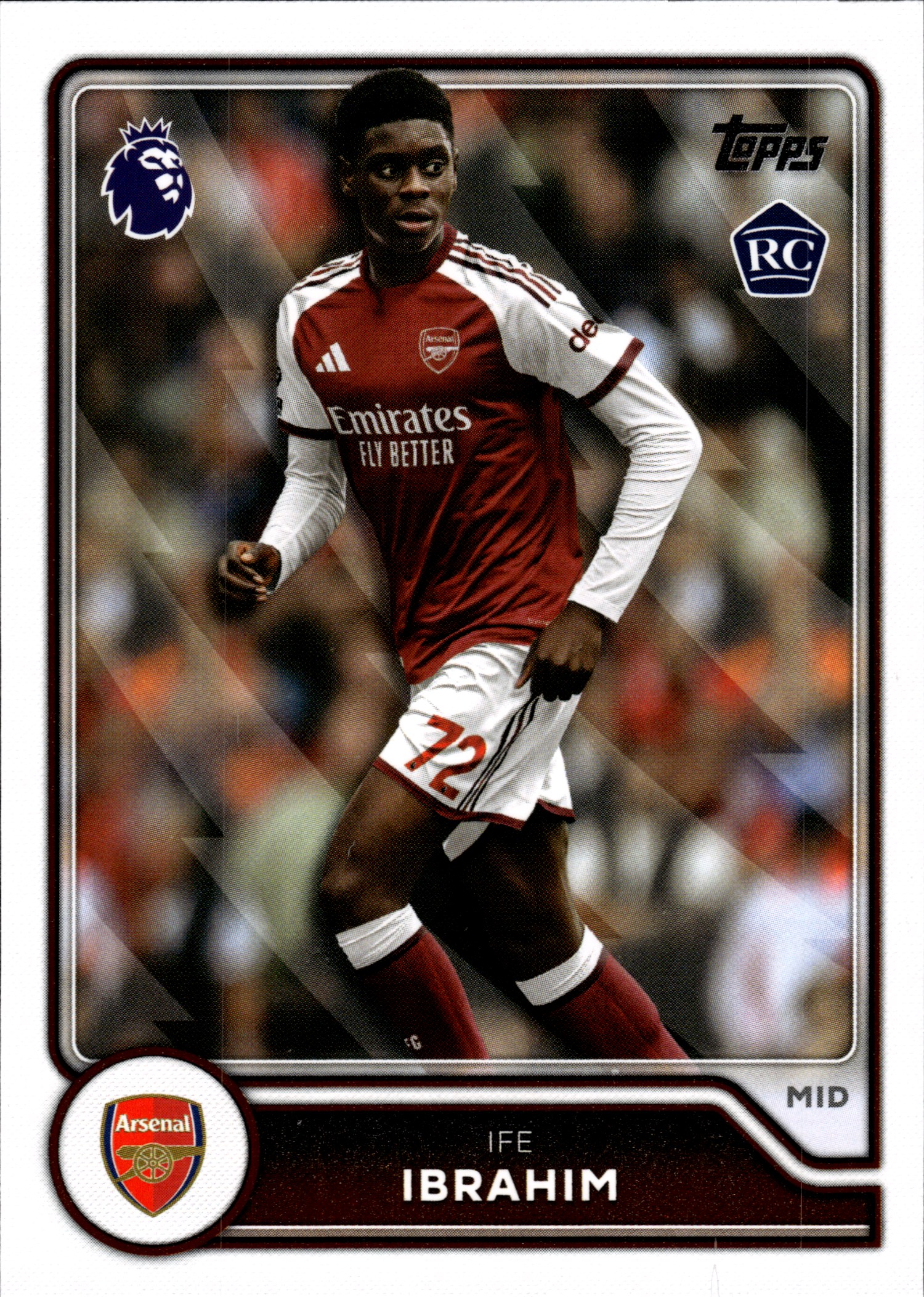 Ife Ibrahim - Topps Flagship Premier League Base Set 2026-27, Nr. 27 – Rookie Card (Art.-Nr. SG109193)