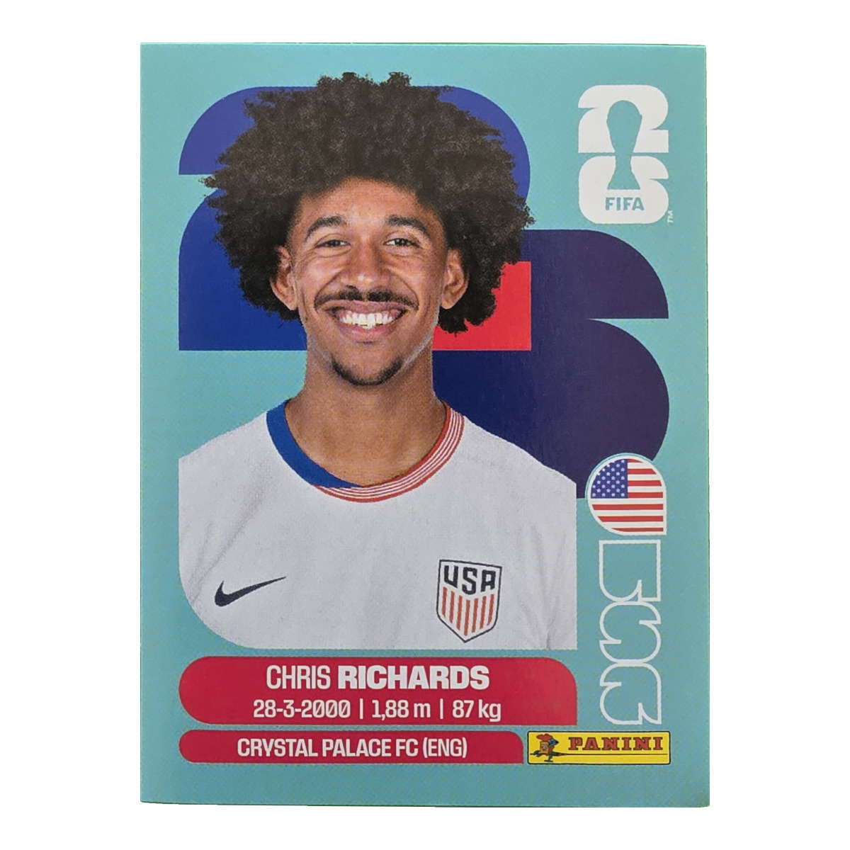 Chris Richards - USA, FIFA WM 2026, Nr. USA3