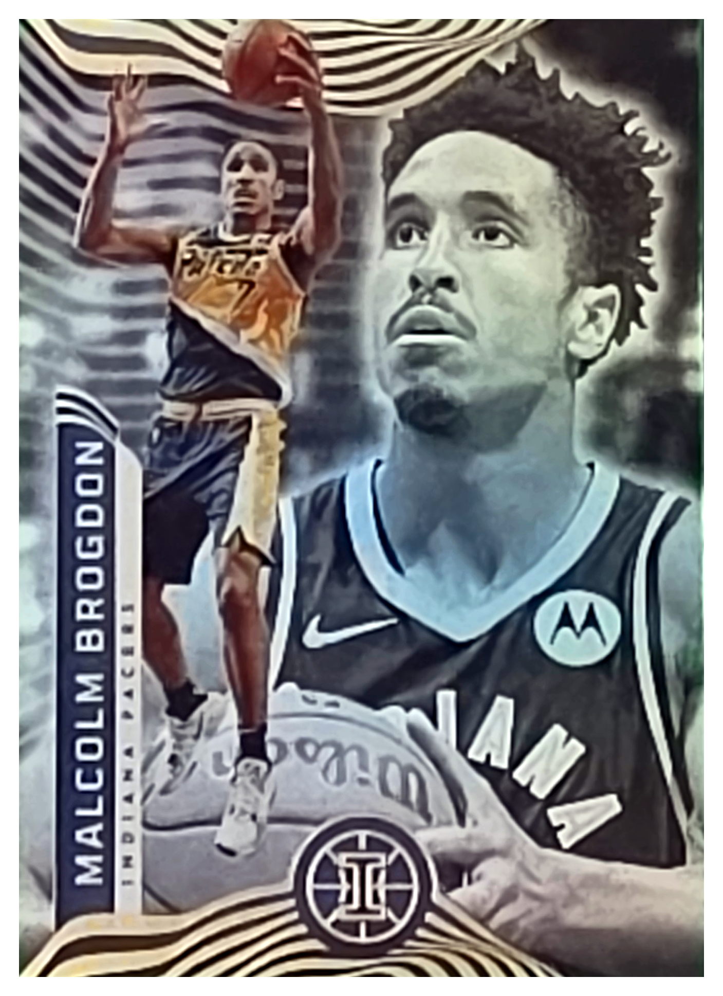 Malcolm Brogdon - Panini Illusions Base Set 2021-22, Nr. 48 (Art.-Nr. SG104126)