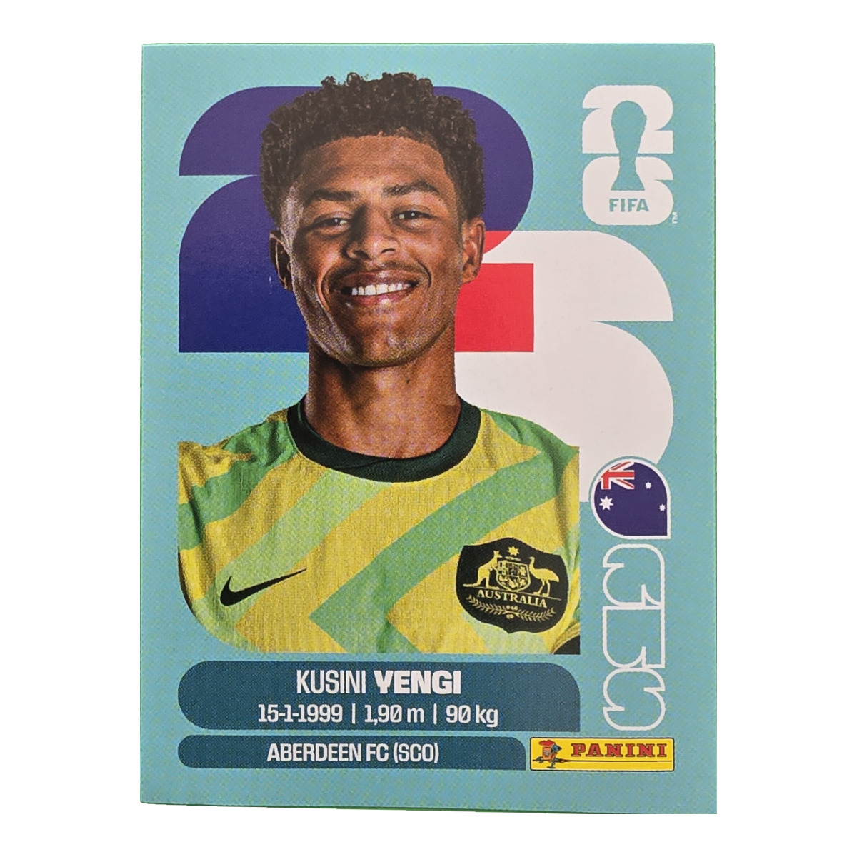 Kusini Yengi - Australien, FIFA WM 2026, Nr. AUS18
