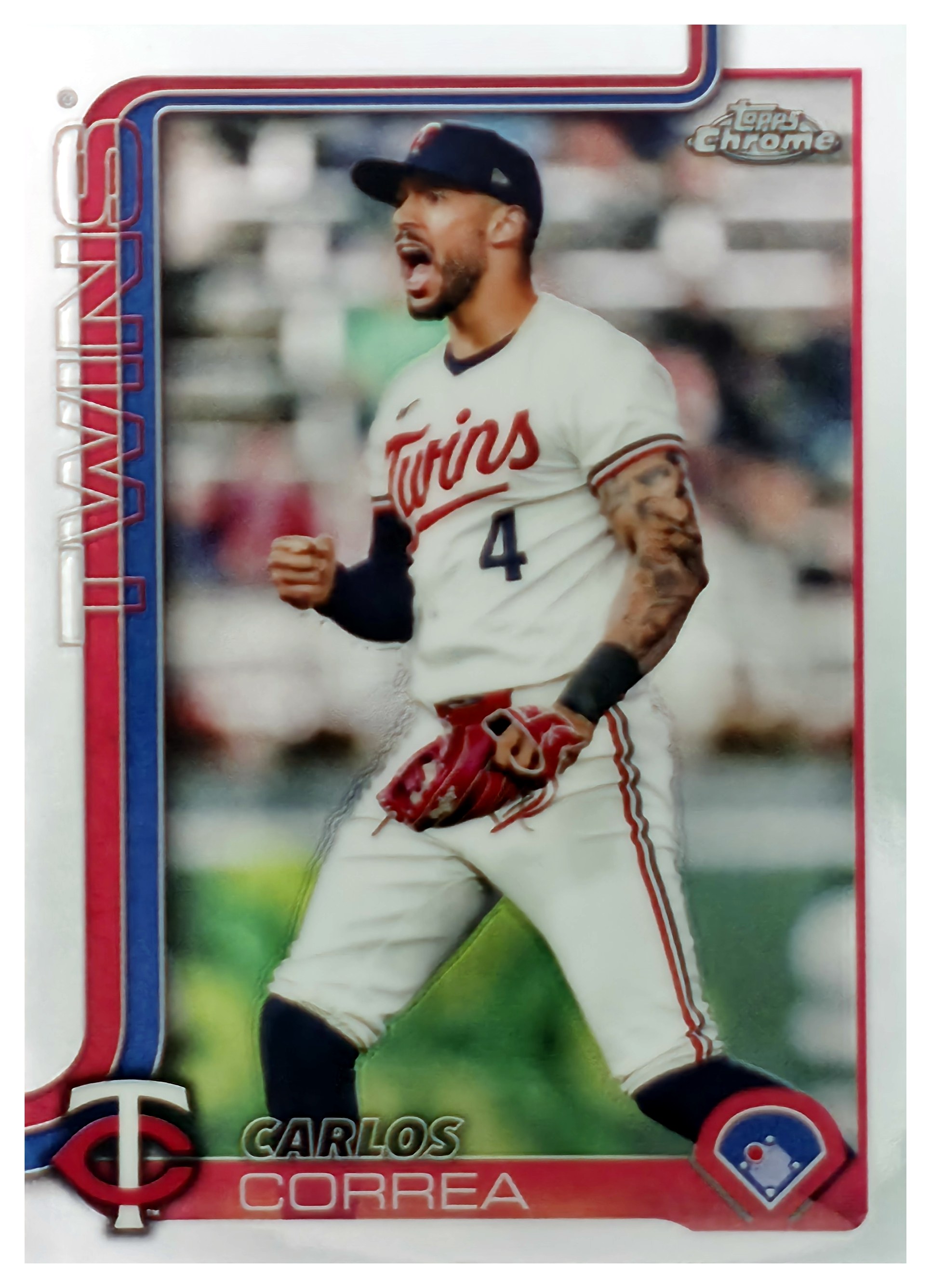Carlos Correa - Topps Chrome Base Set 2025, Nr. 204 (Art.-Nr. SG108942)