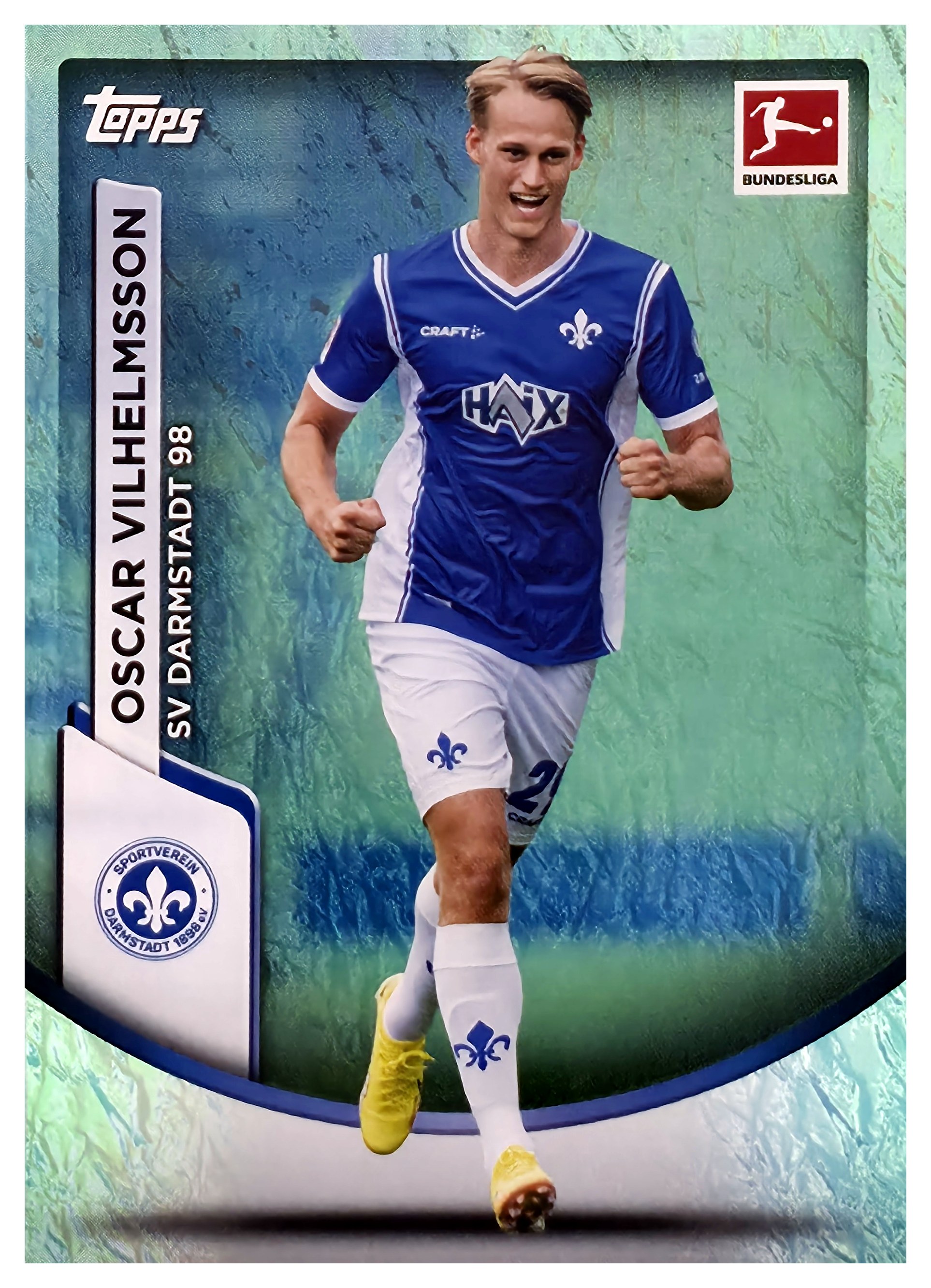 Oscar Vilhelmsson - Topps Chrome Bundesliga Base Set 2023-24, Nr. 19 (Art.-Nr. SG109304)