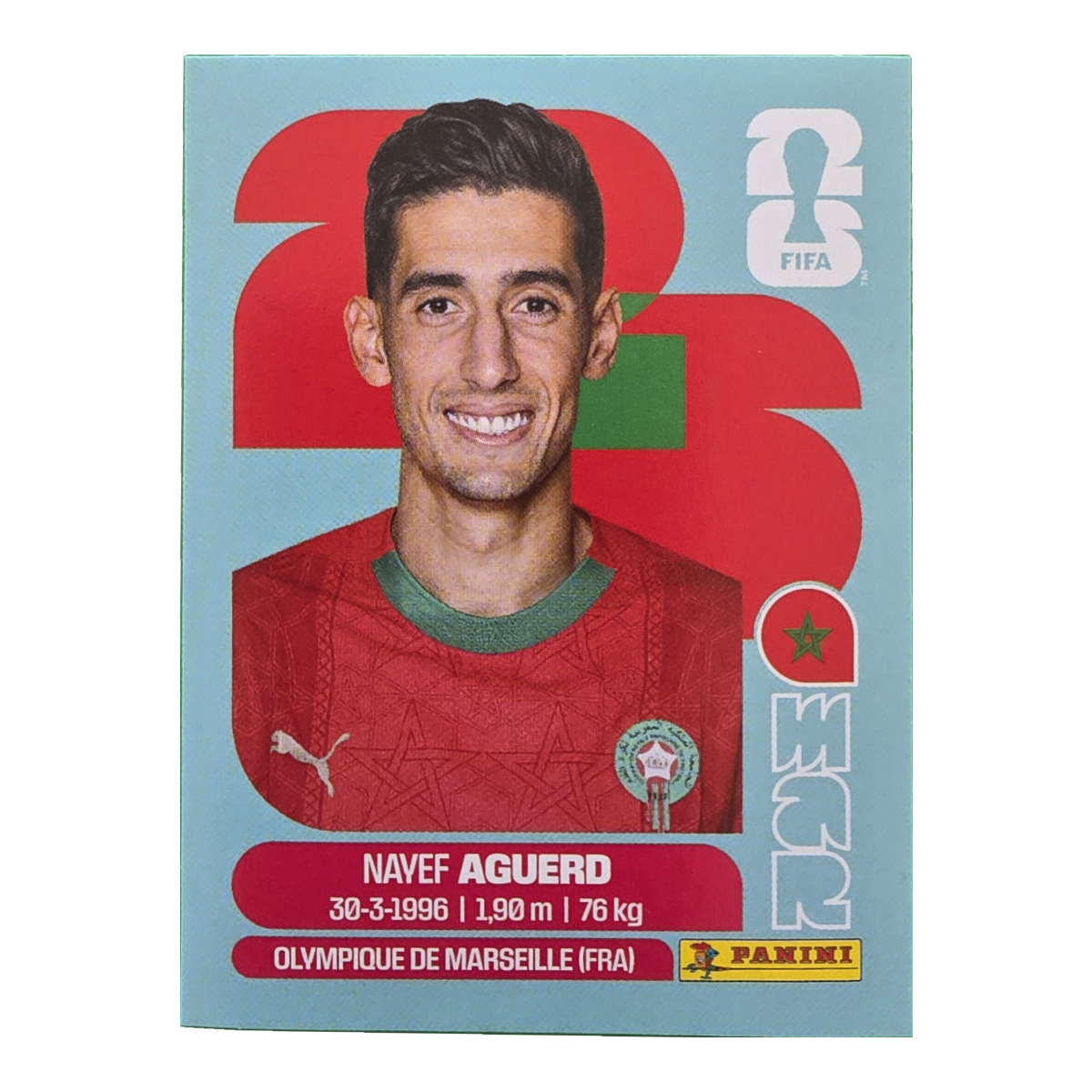 Nayef Aguerd - Marokko, FIFA WM 2026, Nr. MAR6