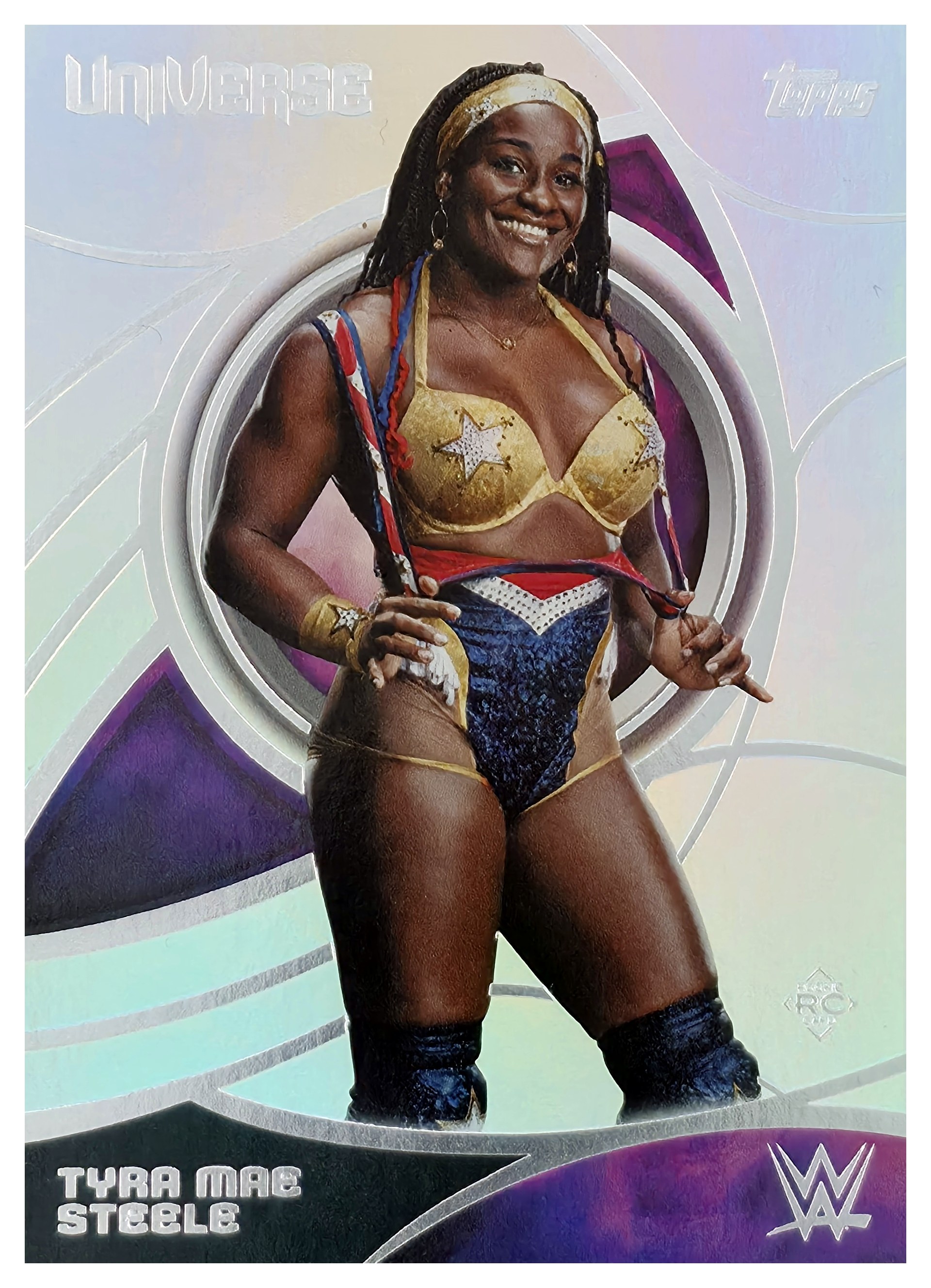 Tyra Mae Steele - Topps WWE Universe Base Set 2026, Nr. 36 – Rookie Card (Art.-Nr. SG111012)