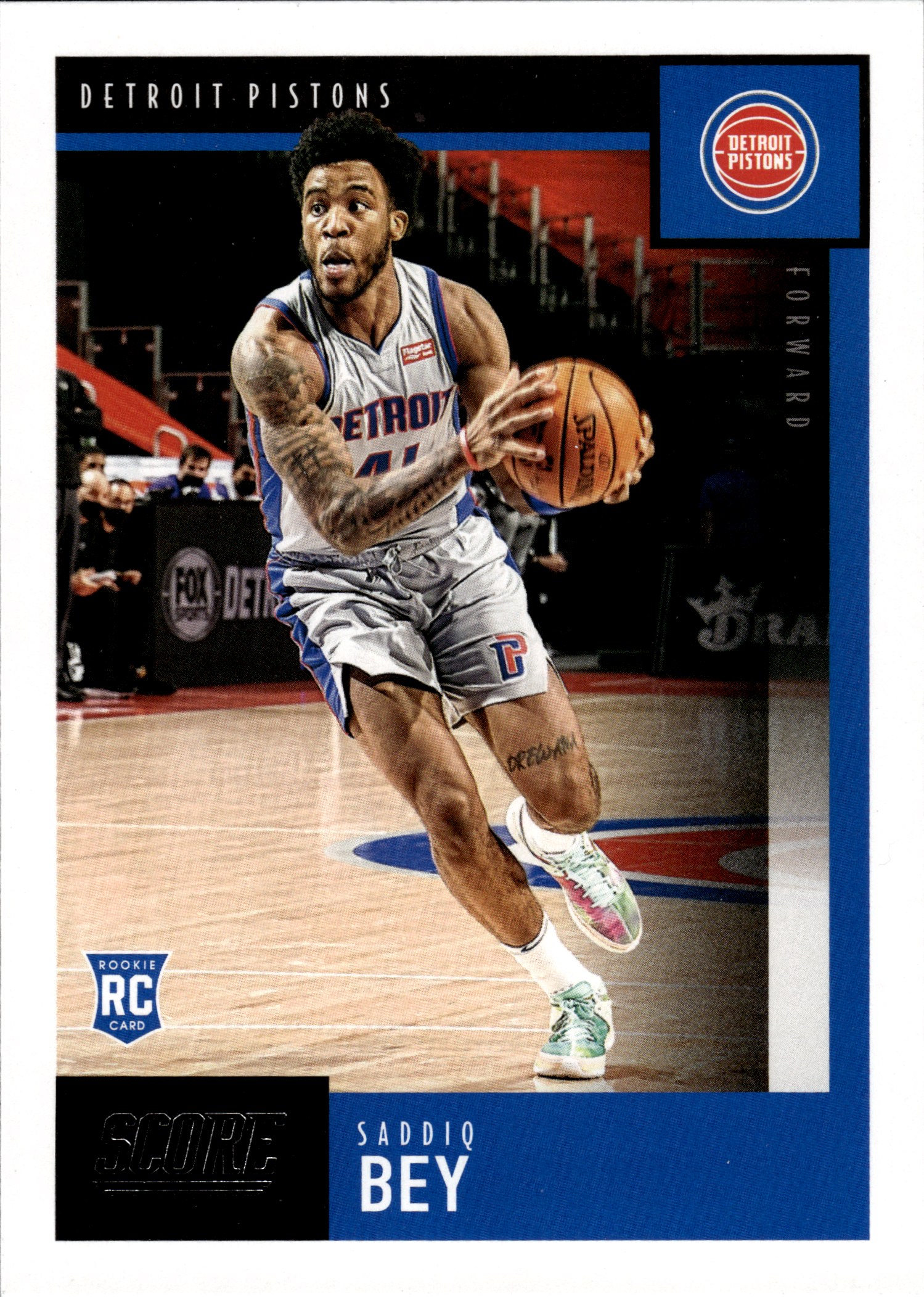 Saddiq Bey - Panini Chronicles Base Set 2020-21, Nr. 621 – Rookie Card (Art.-Nr. SG103798)