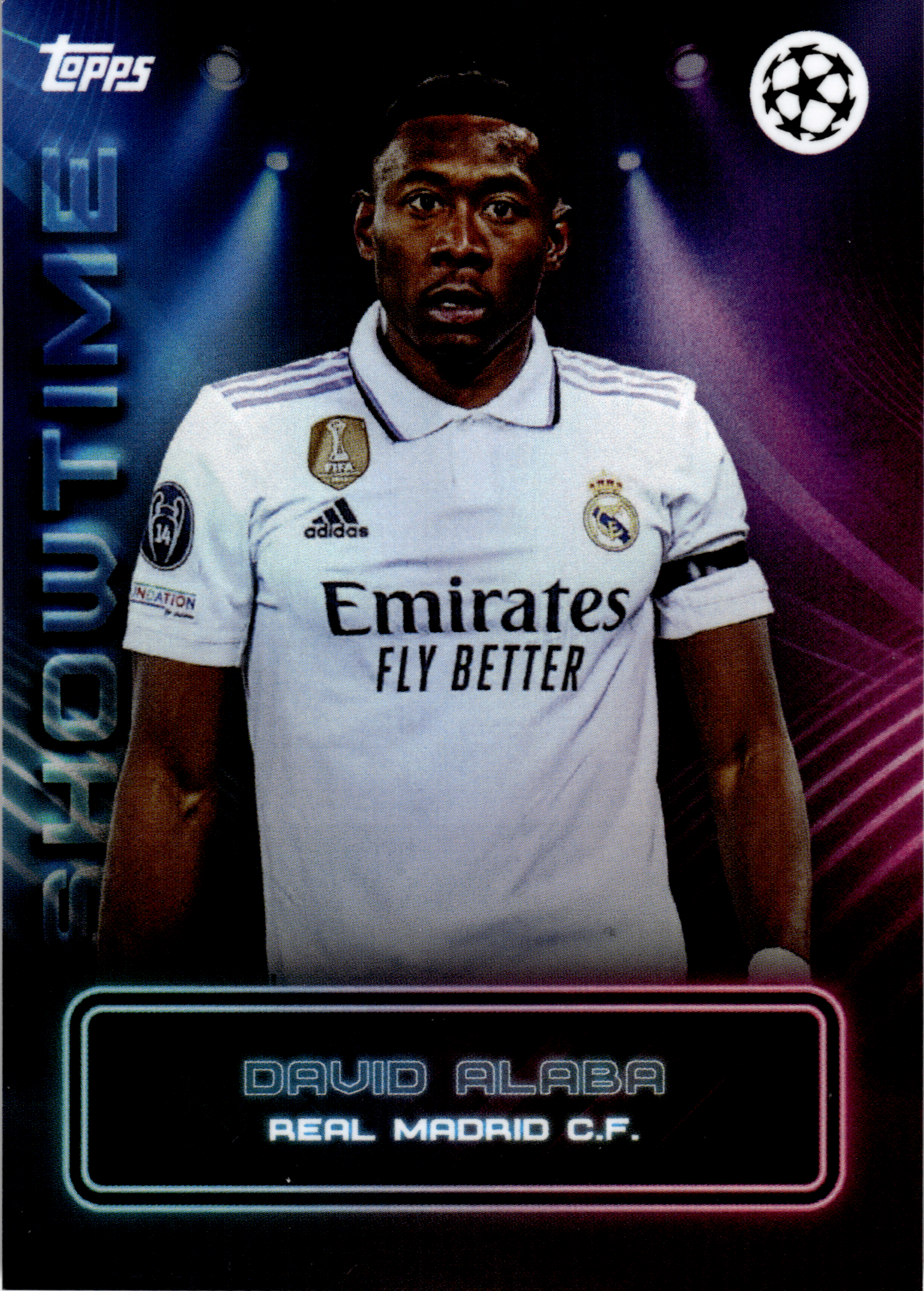 David Alaba - Topps UEFA Club Competitions Showtime 2023-24 (Art.-Nr. SG102935)