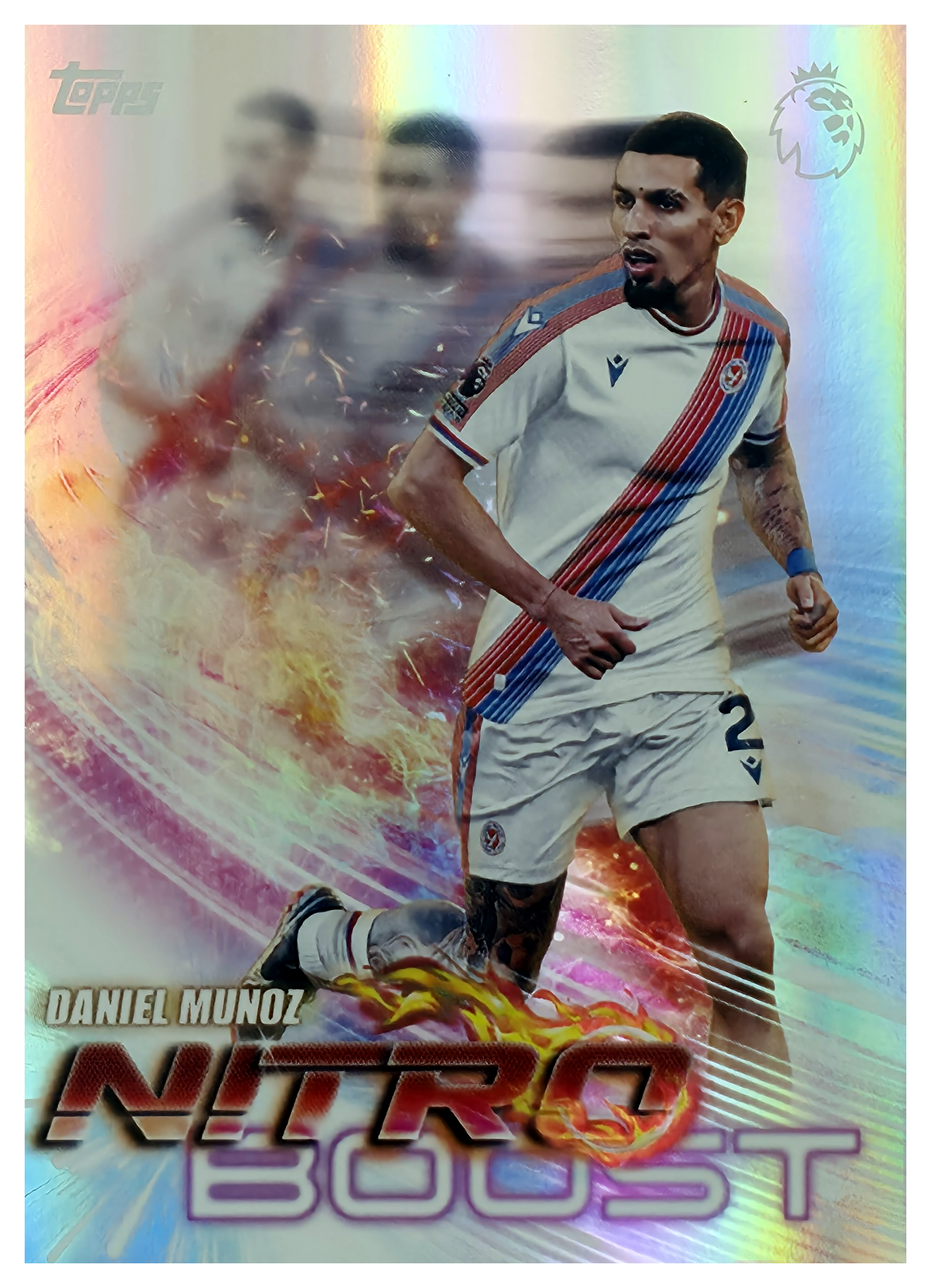 Daniel Muñoz - Topps Flagship Premier League Nitro Boost 2026-27, Nr. NB 9 – Insert (Art.-Nr. SG105112)