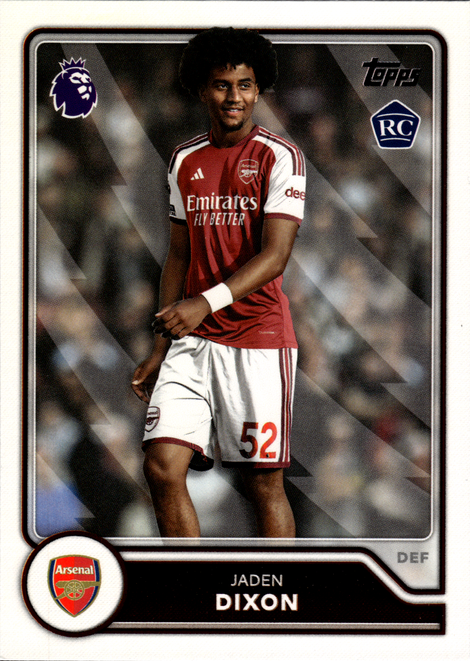 Jaden Dixon - Topps Flagship Premier League Base Set 2026-27, Nr. 23 – Rookie Card (Art.-Nr. SG104629)