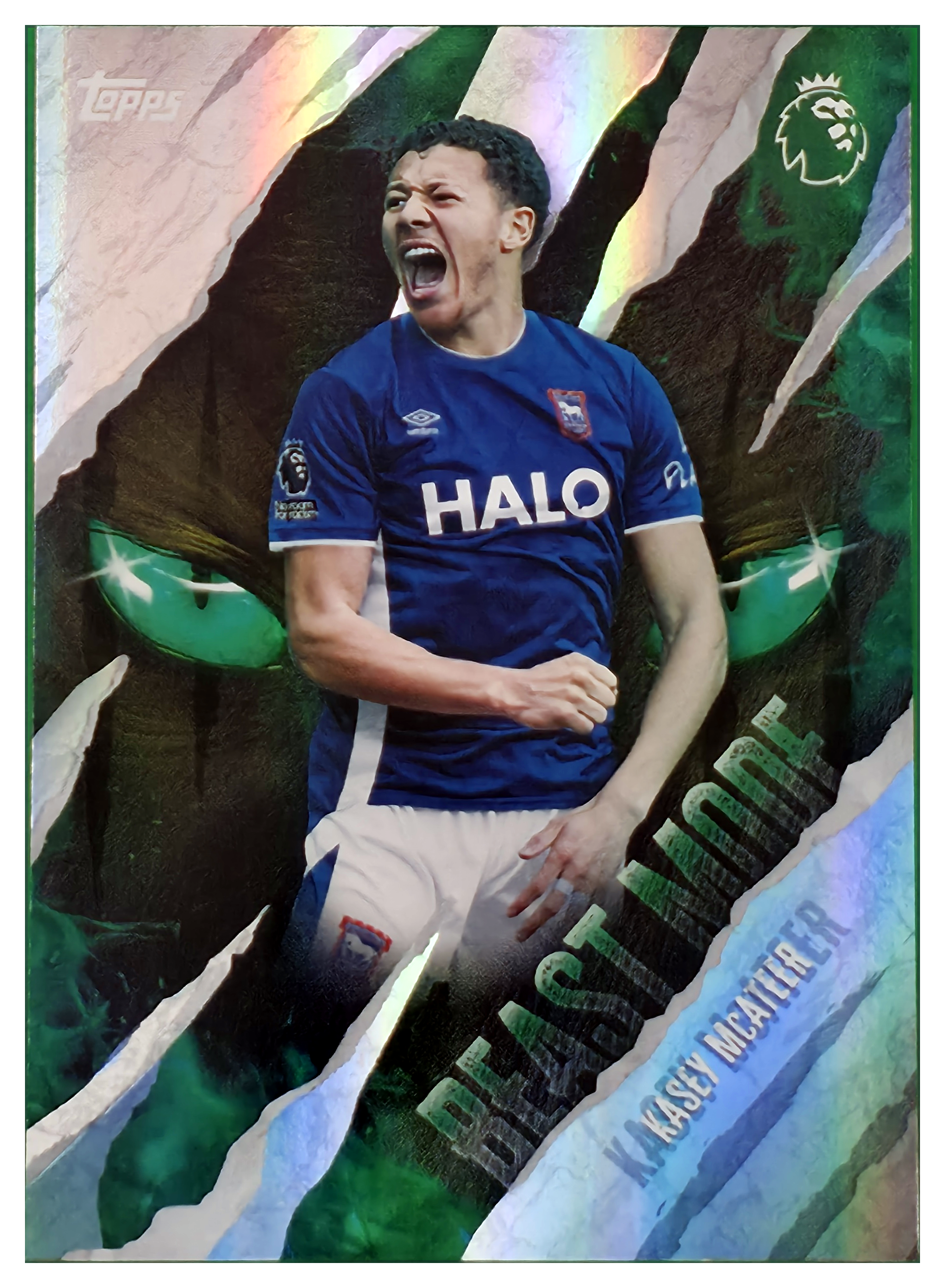 Kasey McAteer - Topps Flagship Premier League Beast Mode 2026-27, Nr. BM 25 – Insert (Art.-Nr. SG105253)