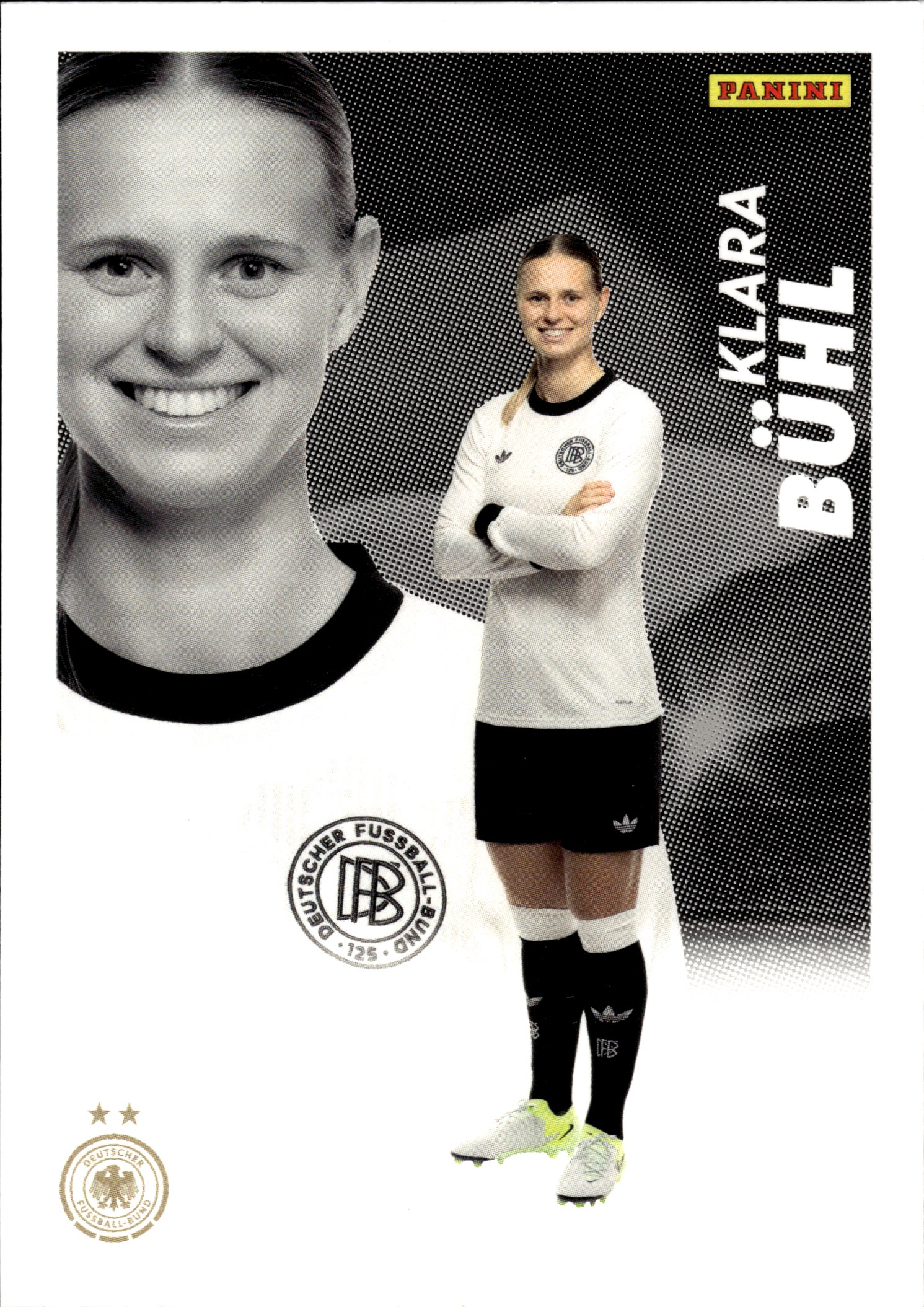 Klara Bühl - Panini DFB-Frauen Team-Set Base Set 2025, Nr. BA-03 (Art.-Nr. SG109804)