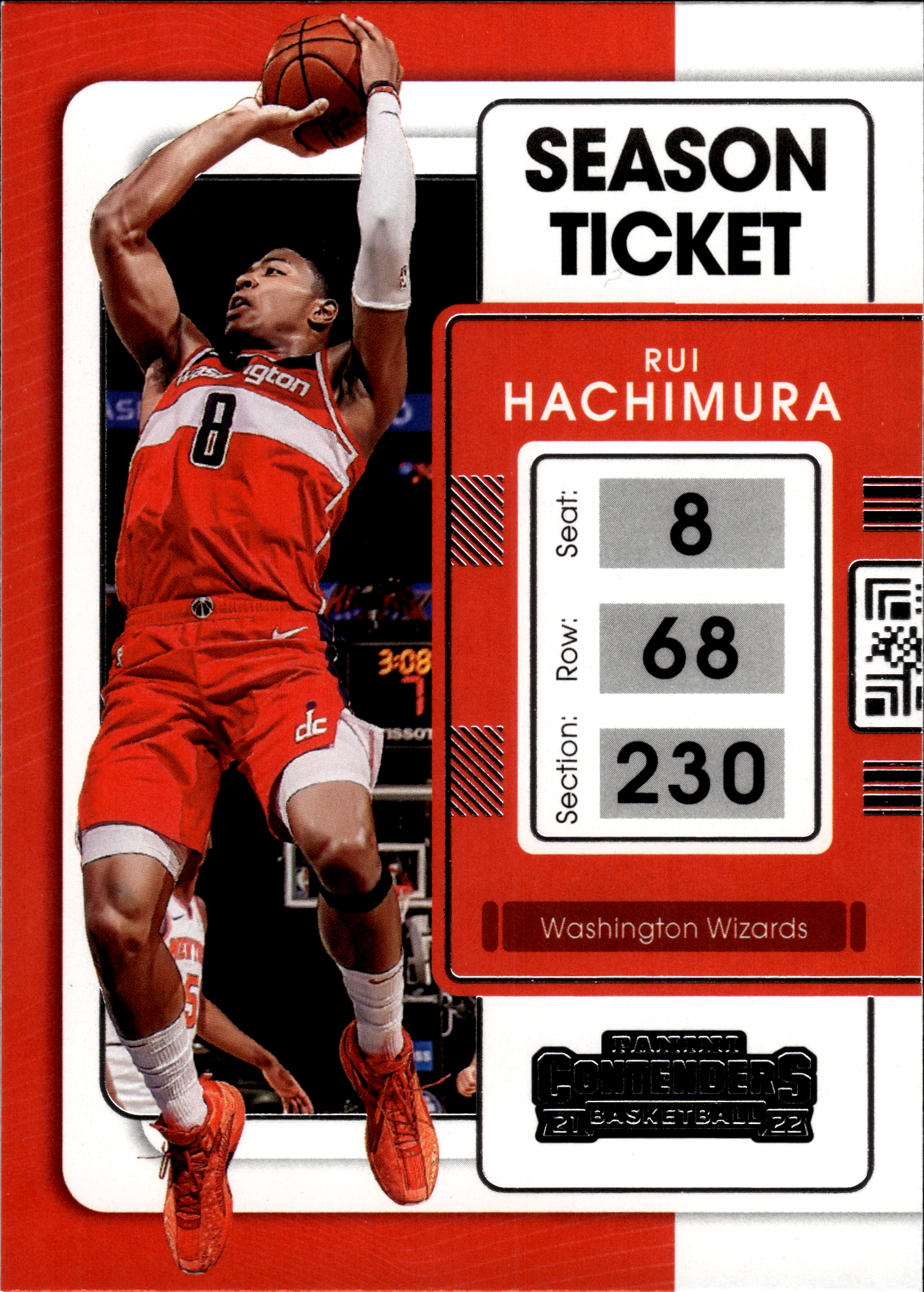 Rui Hachimura - Panini Contenders Season Ticket 2021-22, Nr. 91 (Art.-Nr. SG103726)