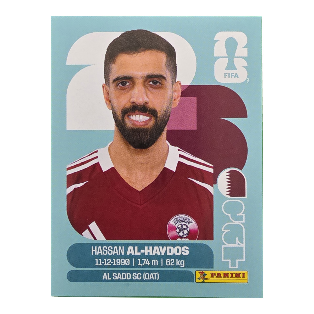 Hassan Al-Haydos - Katar, FIFA WM 2026, Nr. QAT16
